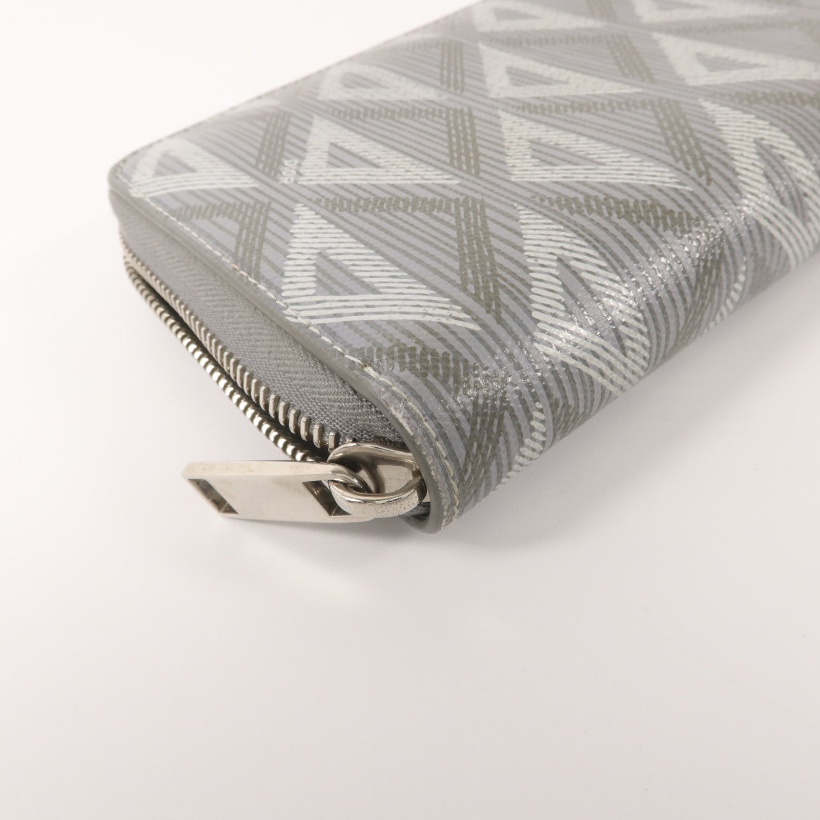 Dior 塗層帆布Long Zip Wallet長錢包