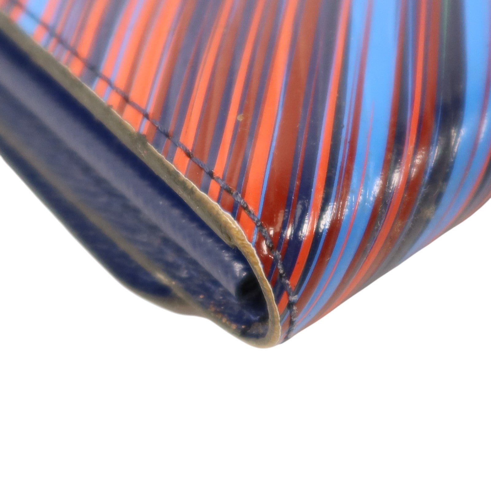 LOUIS VUITTON Epi Rainbow Twist Long Wallet銀扣長錢包