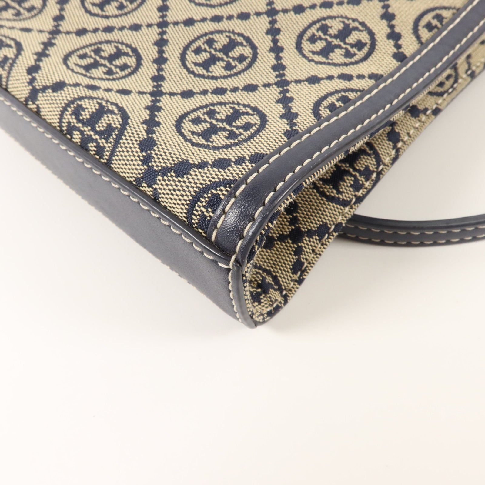 Tory Burch 帆布T Monogram Jacquard Mini Tote手挽肩背兩用袋