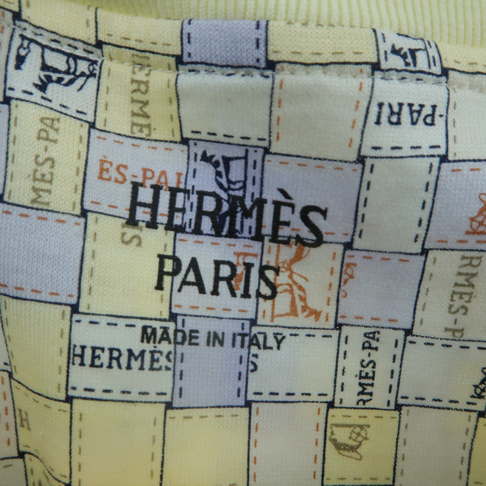 HERMES Cotton Bolduc Printed Dress連身裙