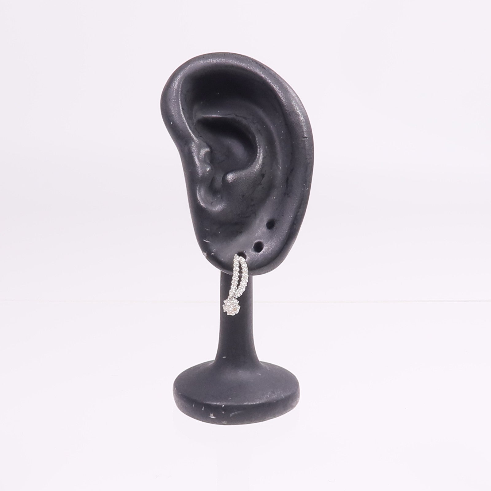 JEWELRY 18K白金Diamond Earrings鑽石耳環