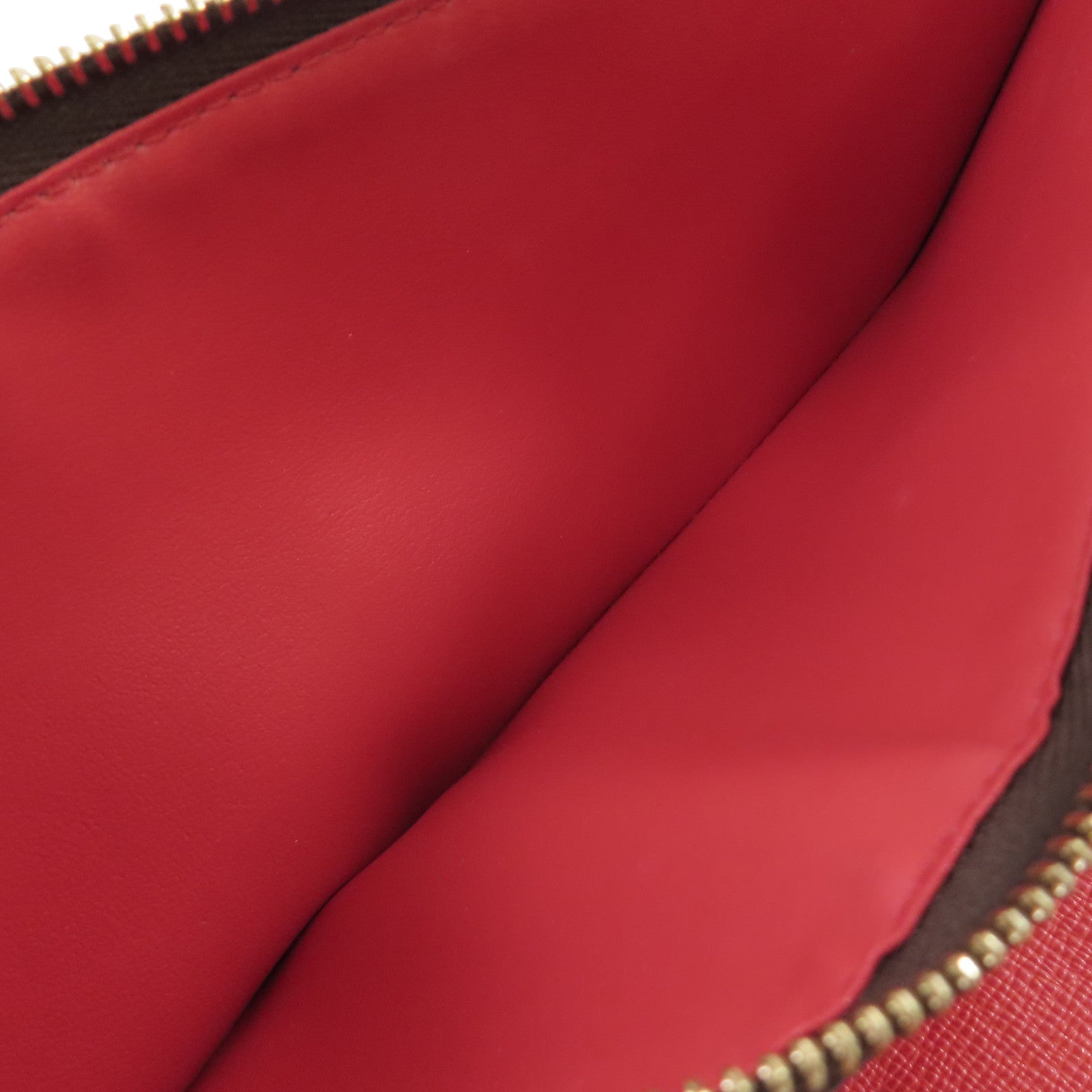 LOUIS VUITTON Monogram Portefeuille Adele Long Wallet金扣長錢包啡色/紅色