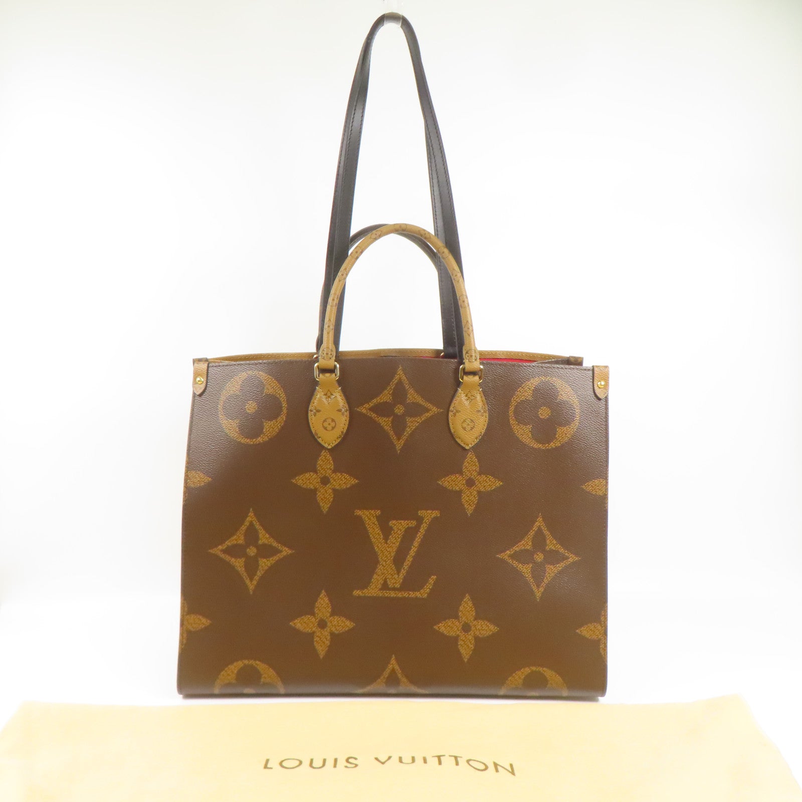 LOUIS VUITTON LV GHW OnTheGo GM 2way Shoulder M45320 Monogram Giant Brown
