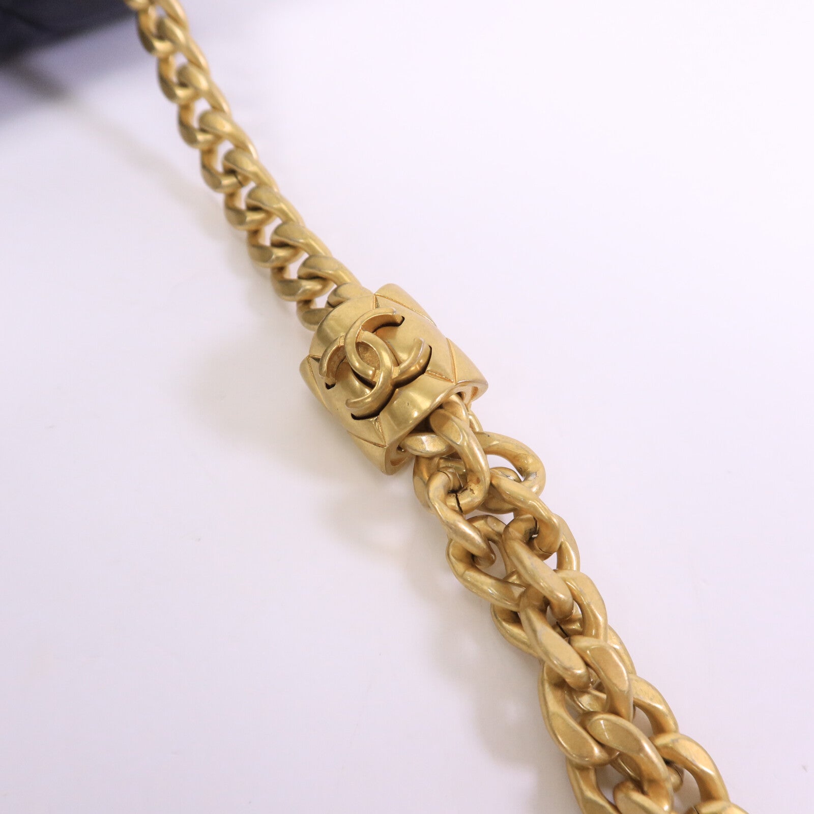 CHANEL 羊皮皮革Chain Shoulder Bag肩背袋