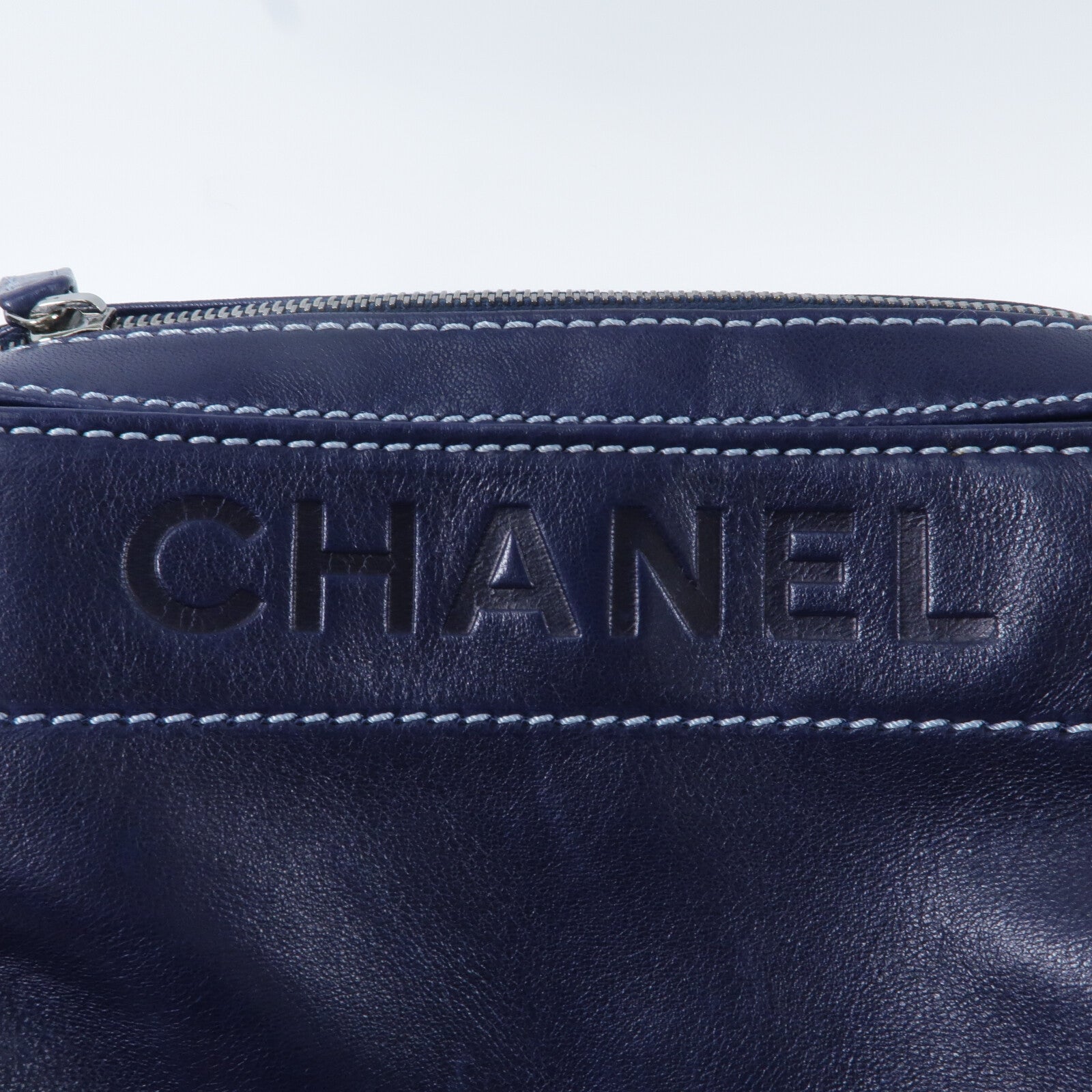 CHANEL 羊皮皮革Shoulder Bag鏈帶肩背袋