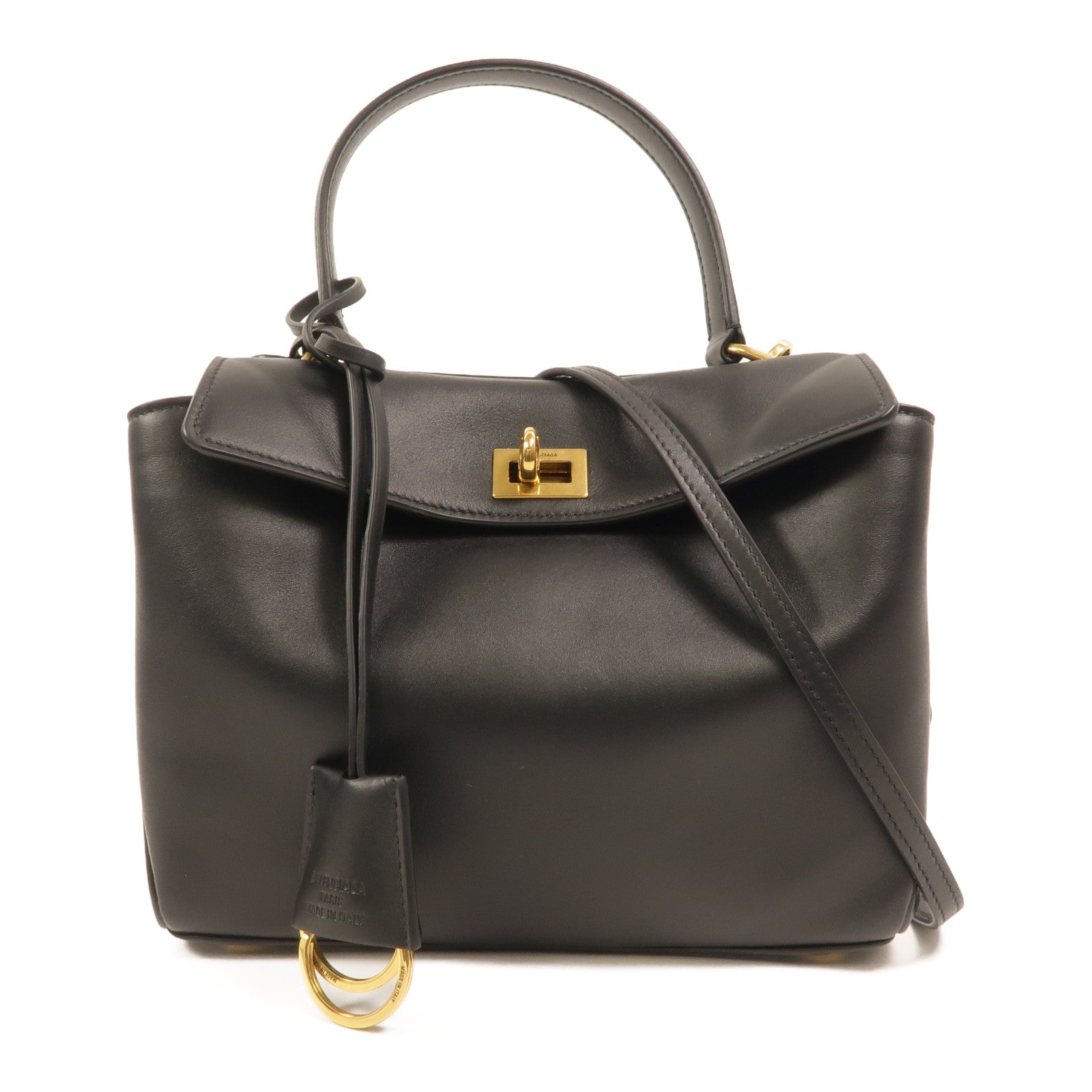 BALENCIAGA 牛皮皮革Rodeo Mini手挽肩背兩用袋