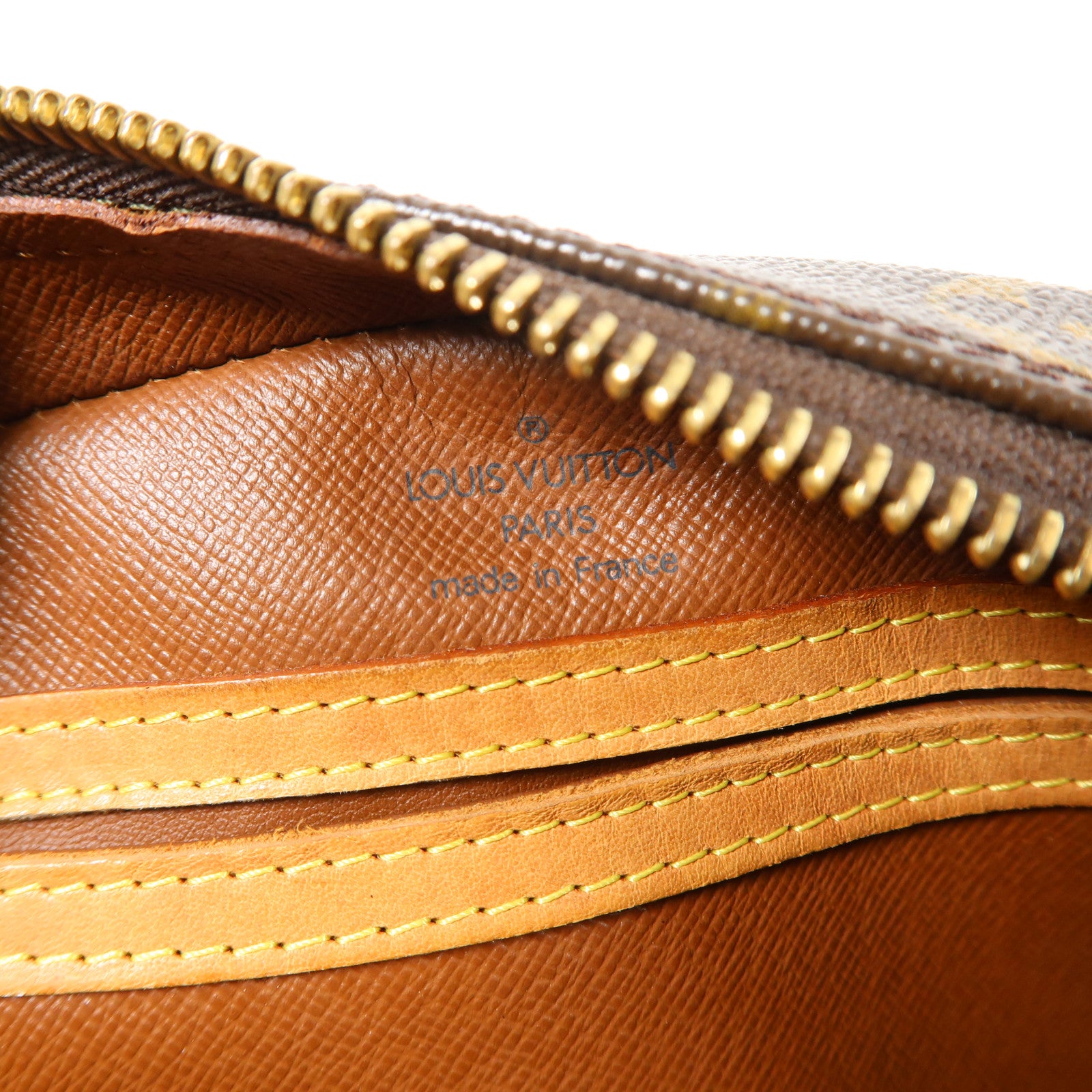 LOUIS VUITTON Monogram Blois金扣肩背袋棕色