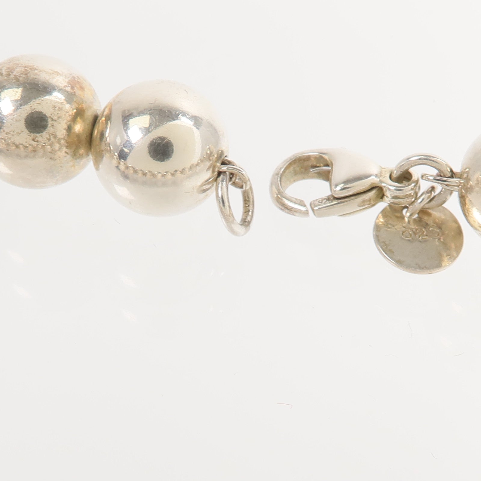 TIFFANY＆CO 925純銀Ball Bracelet手鏈