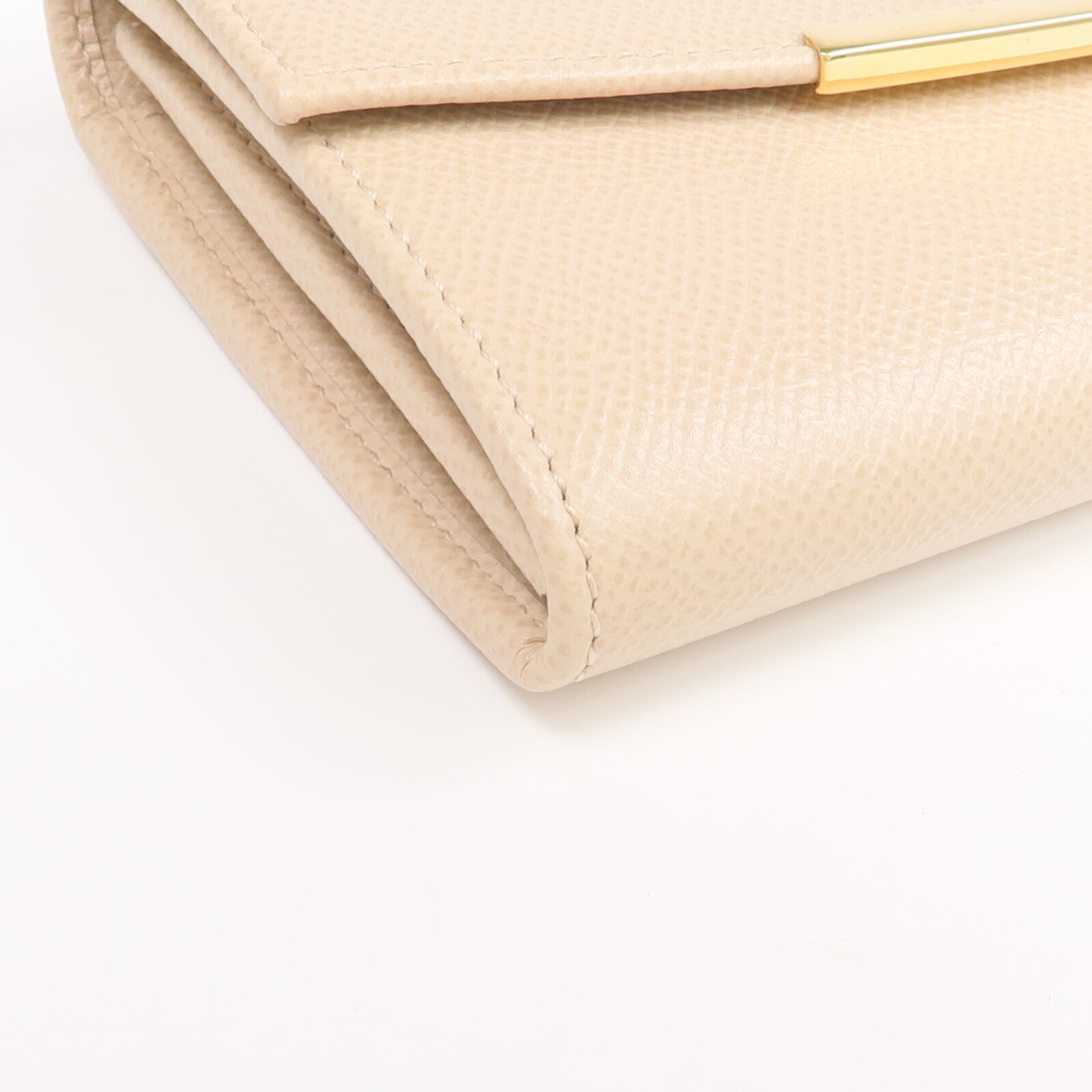 Salvatore Ferragamo 牛皮皮革Long Wallet金扣長錢包