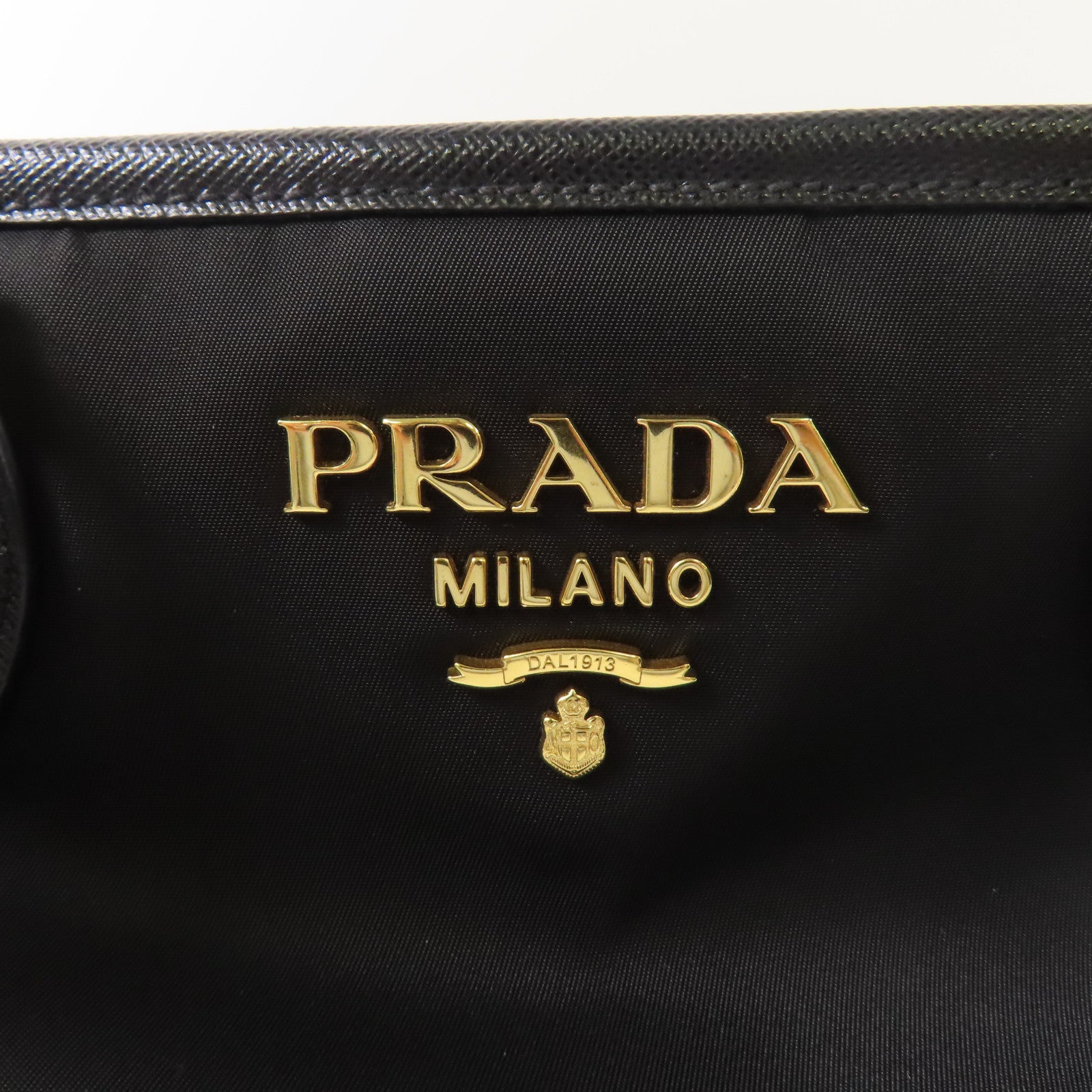 PRADA 尼龍2 Way Shoulder Bag金扣手挽肩背兩用袋