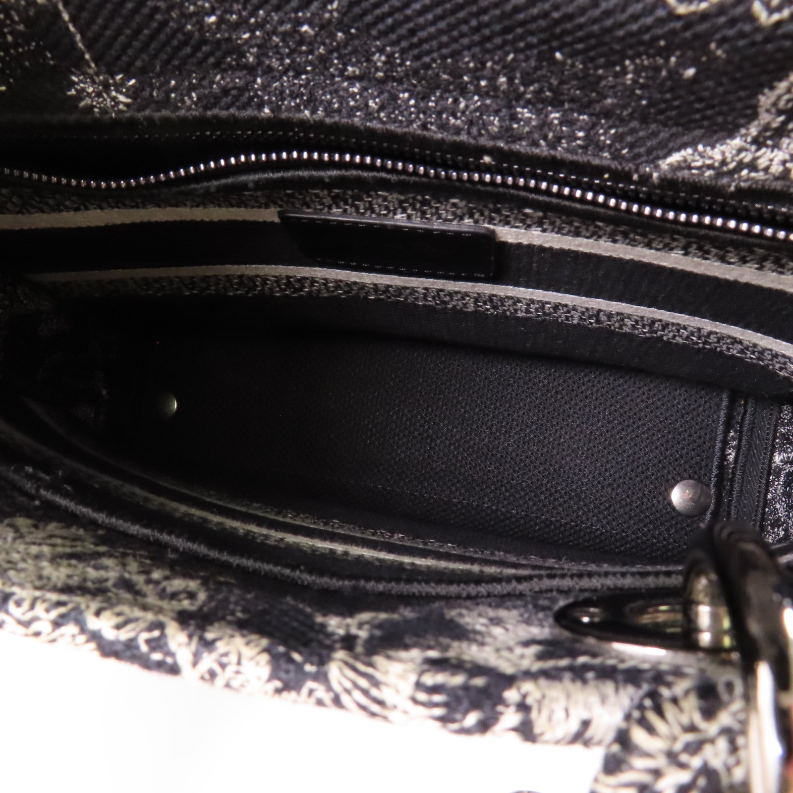 Dior 帆布Lady D-Lite Medium手挽肩背兩用袋