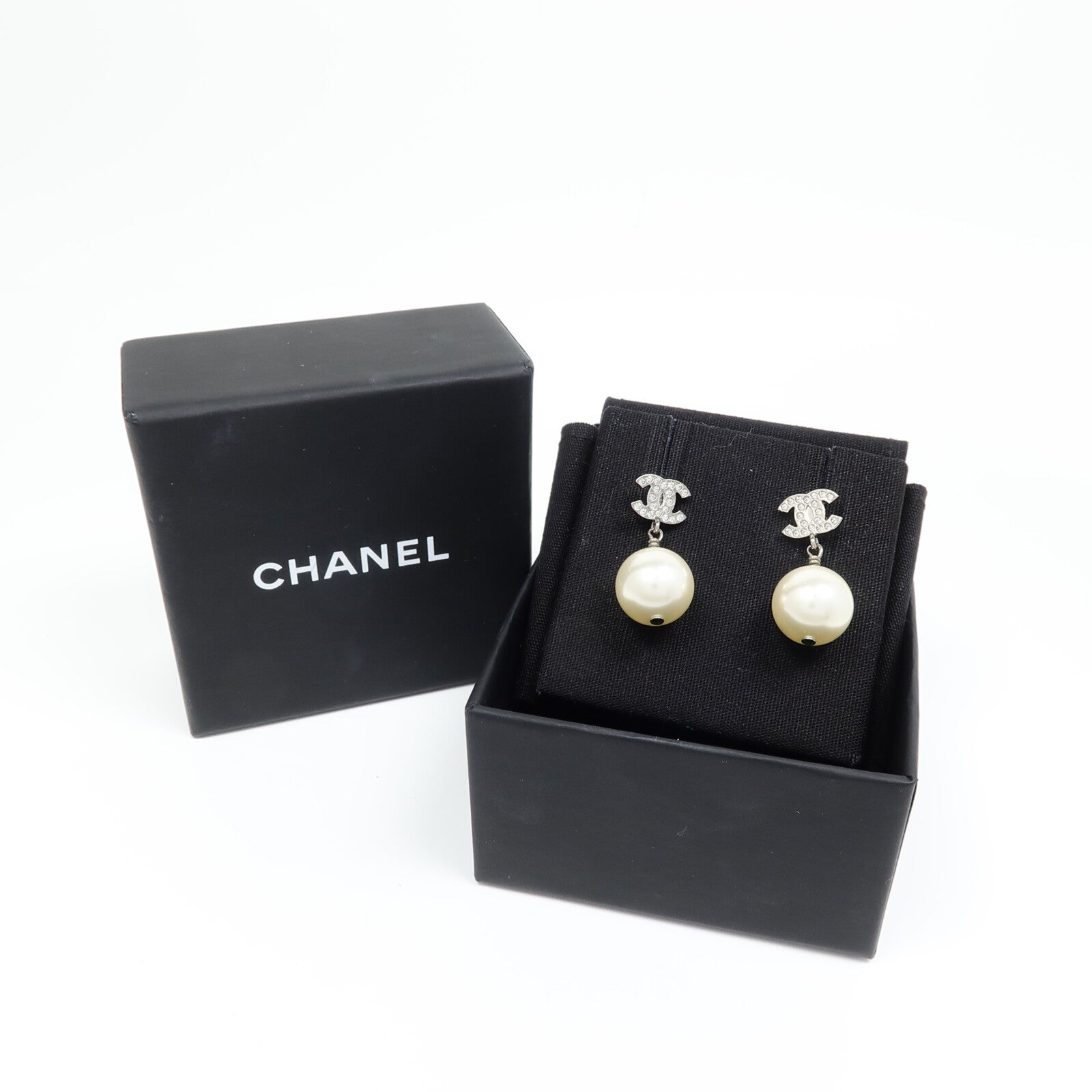CHANEL 金屬/PVC Earrings耳環