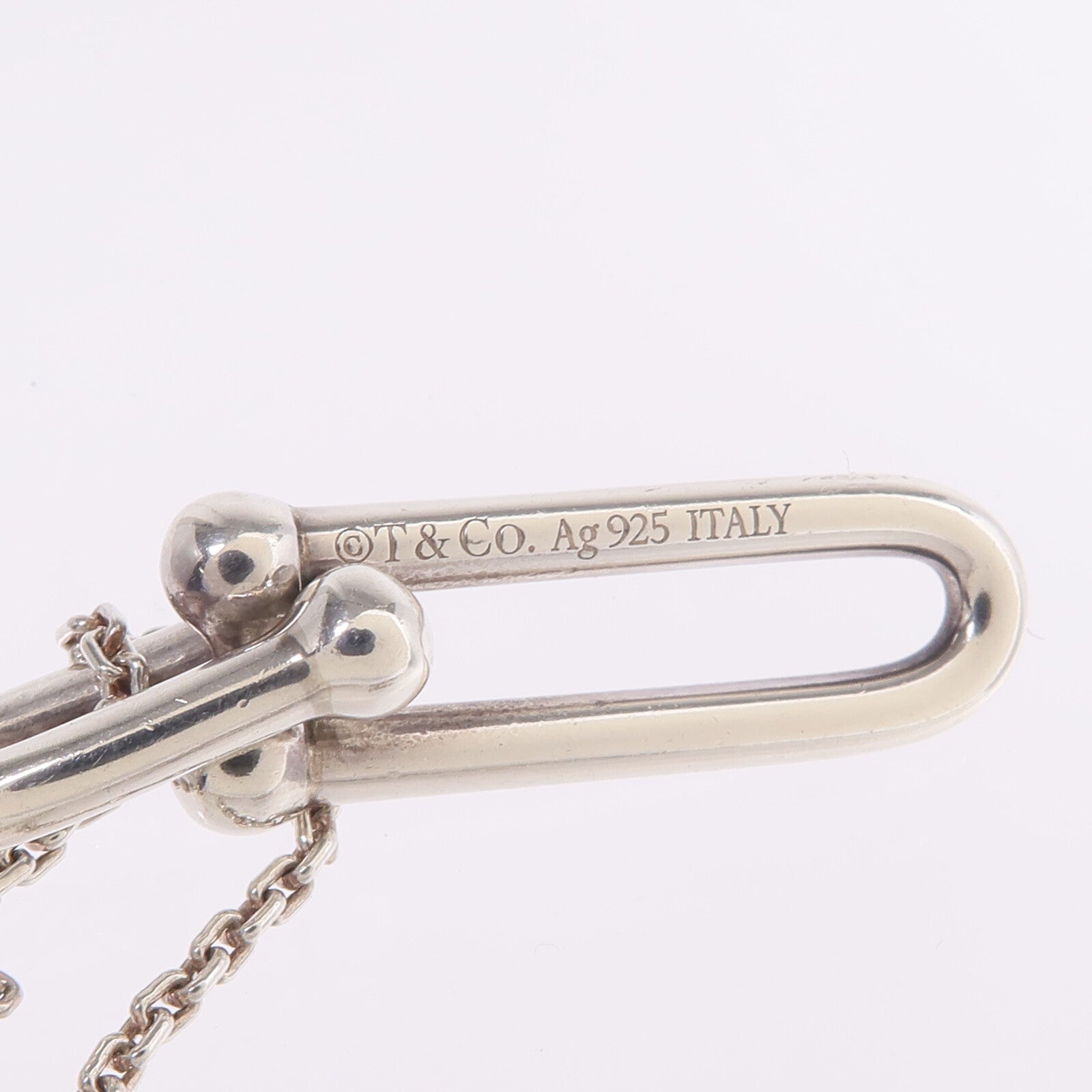 TIFFANY＆CO 925純銀HardWear Necklace項鍊