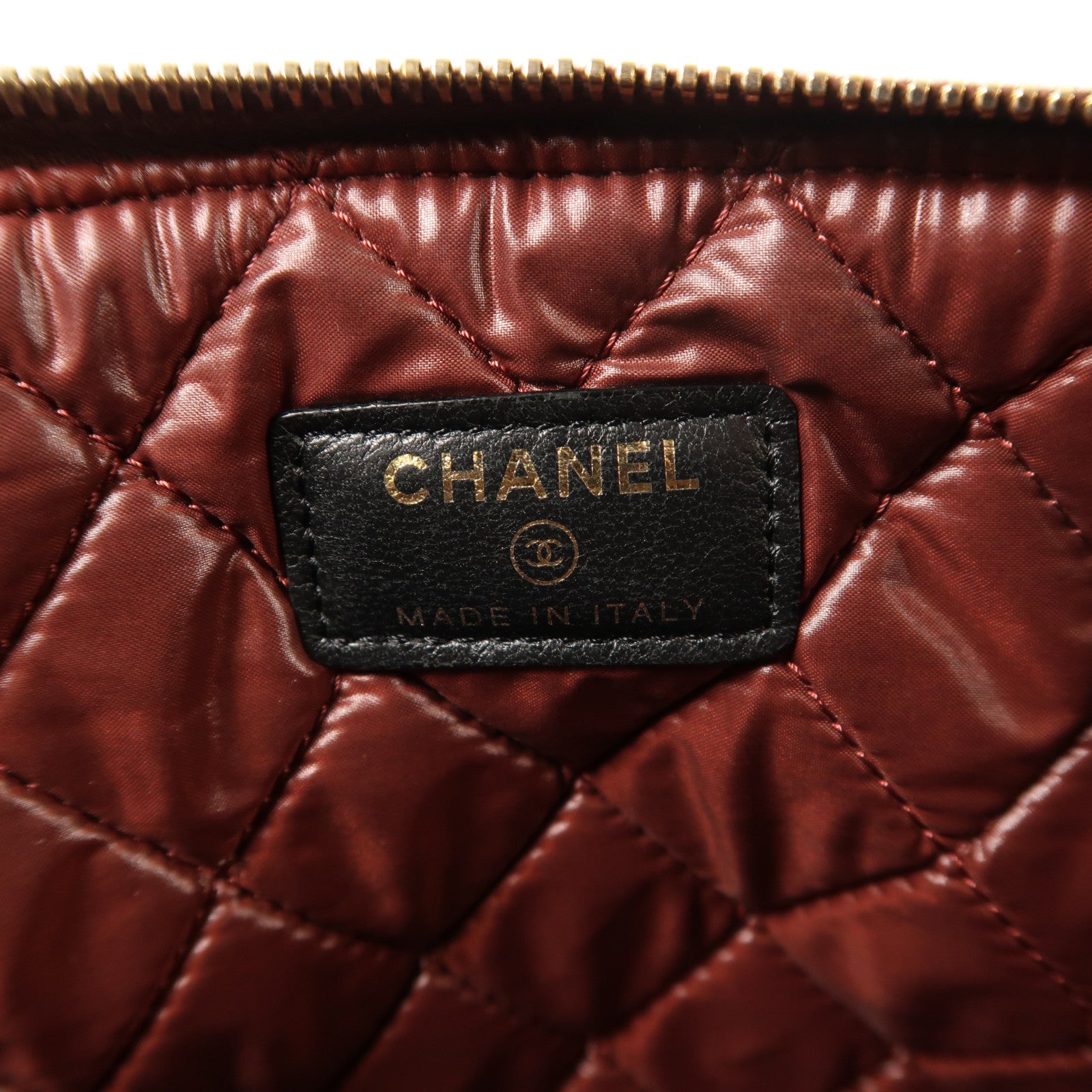 CHANEL 羊皮皮革Clutch Bag金扣手拿包
