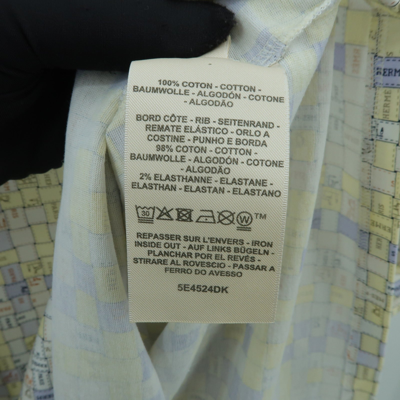 HERMES Cotton Bolduc Printed Dress連身裙