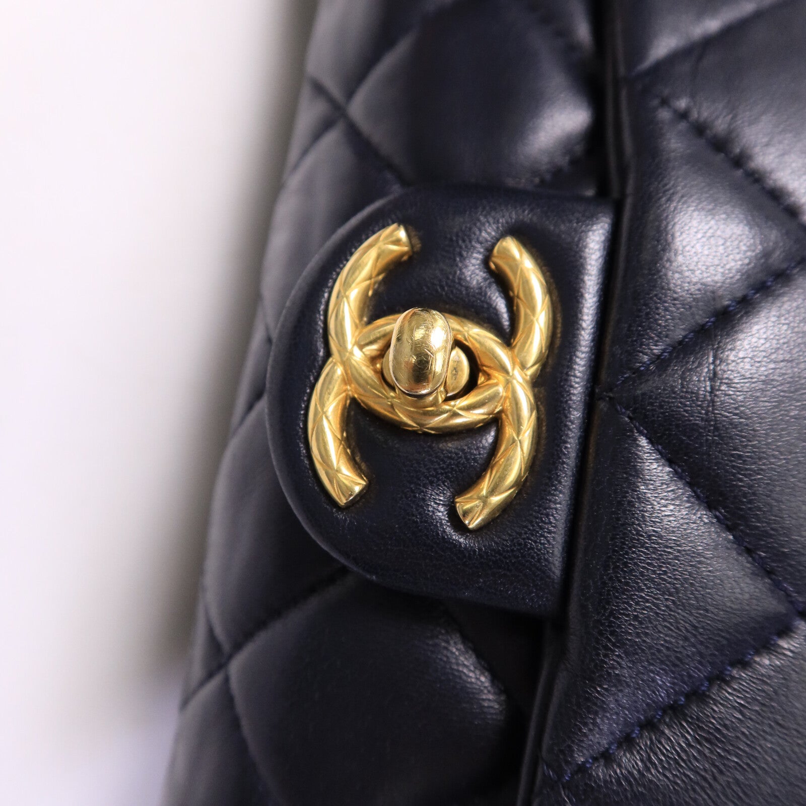 CHANEL 羊皮皮革Chain Shoulder Bag肩背袋