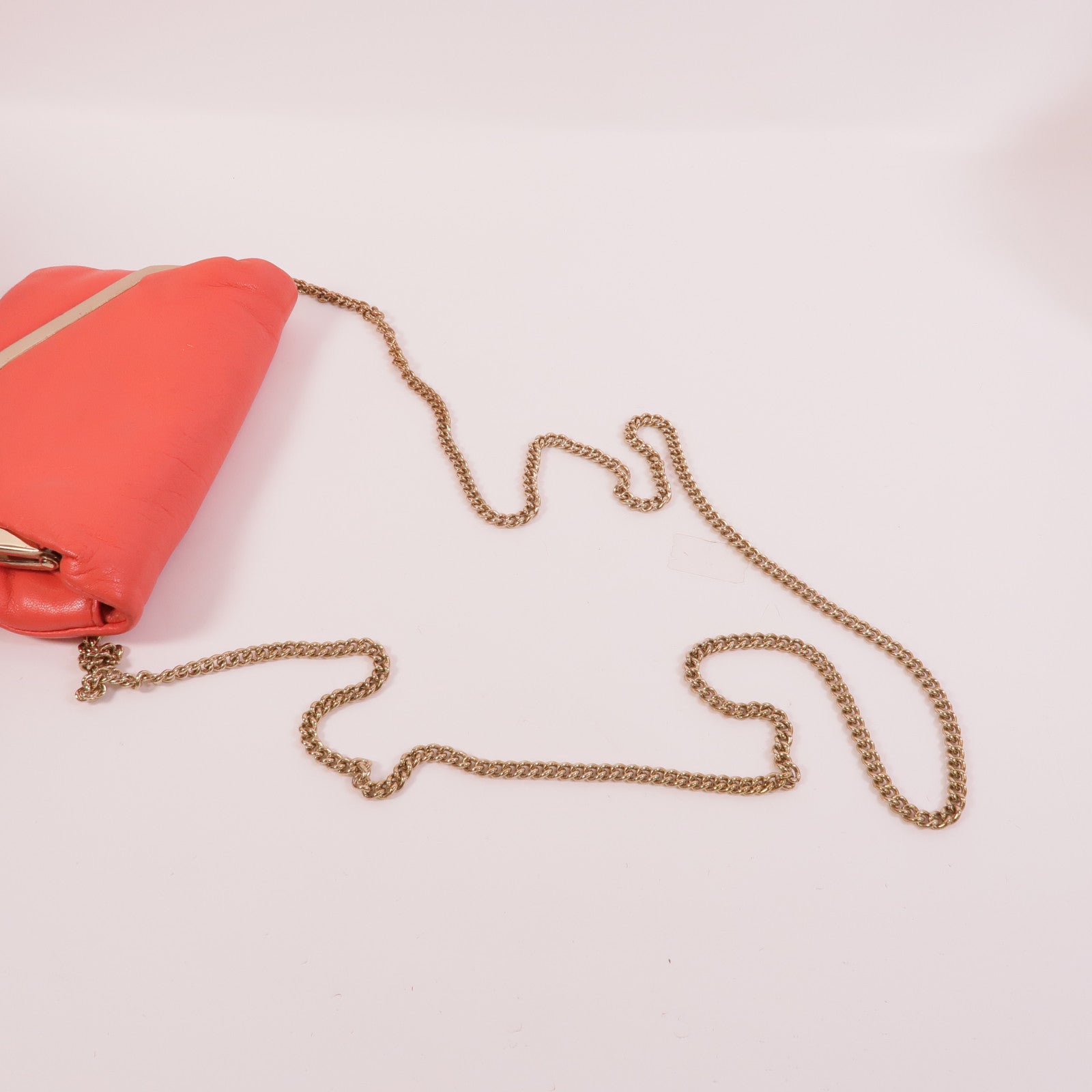 D&G 牛皮皮革Chain Shoulder肩背袋