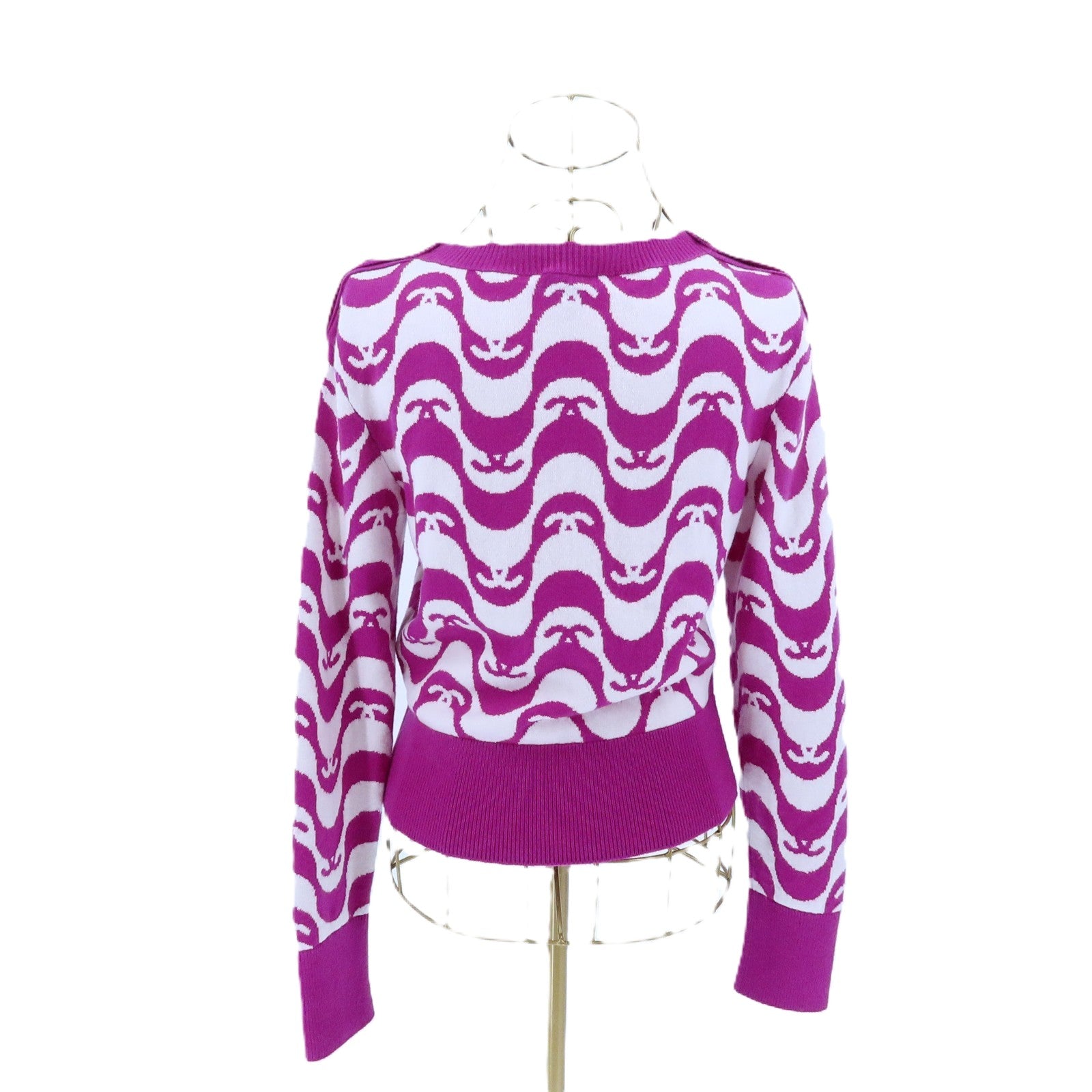 CHANEL Cashmere Knitted Top針織