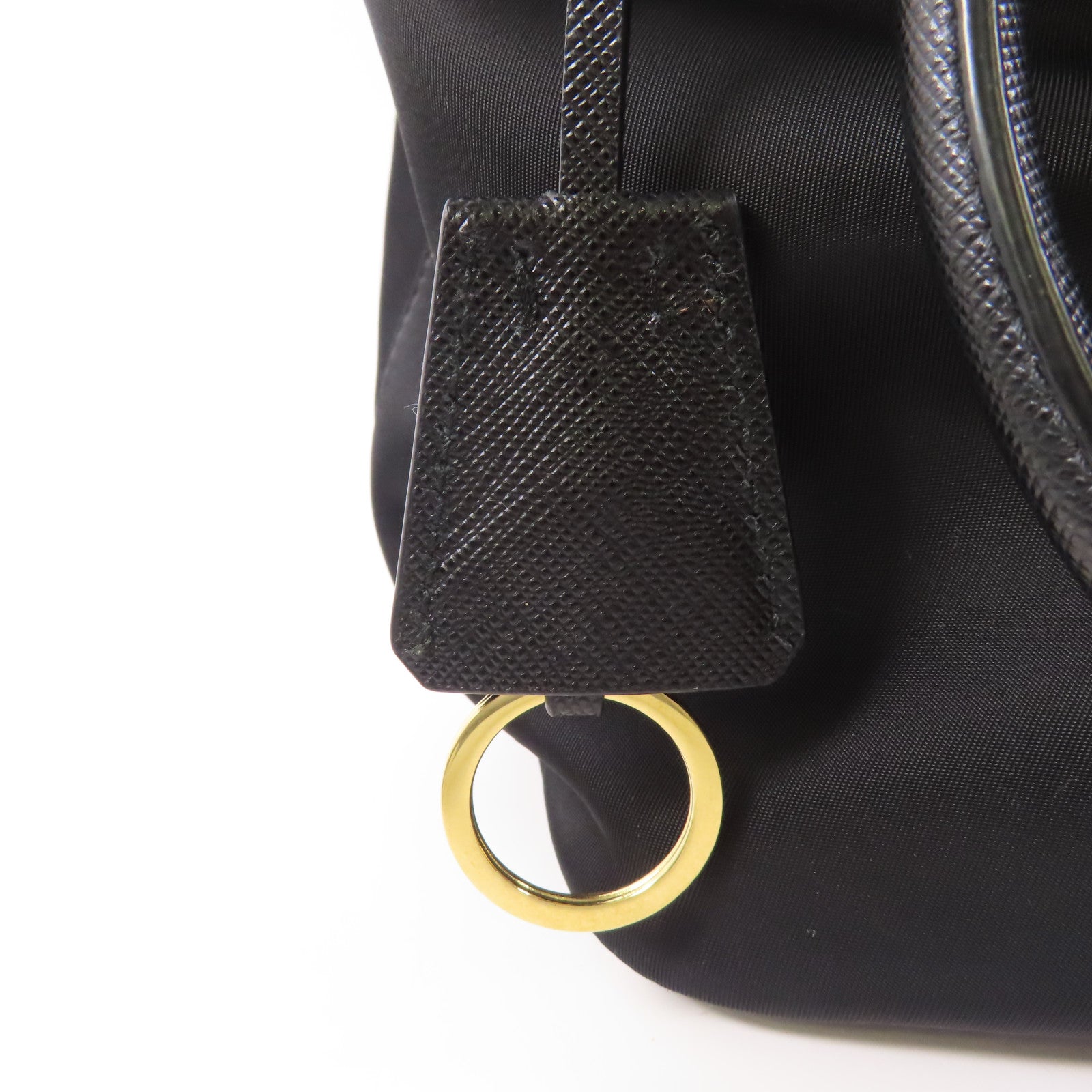 PRADA 尼龍2 Way Shoulder Bag金扣手挽肩背兩用袋
