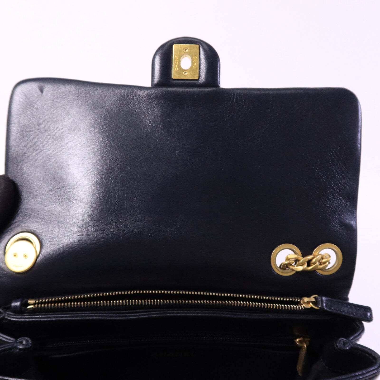 CHANEL 羊皮皮革Chain Shoulder Bag肩背袋