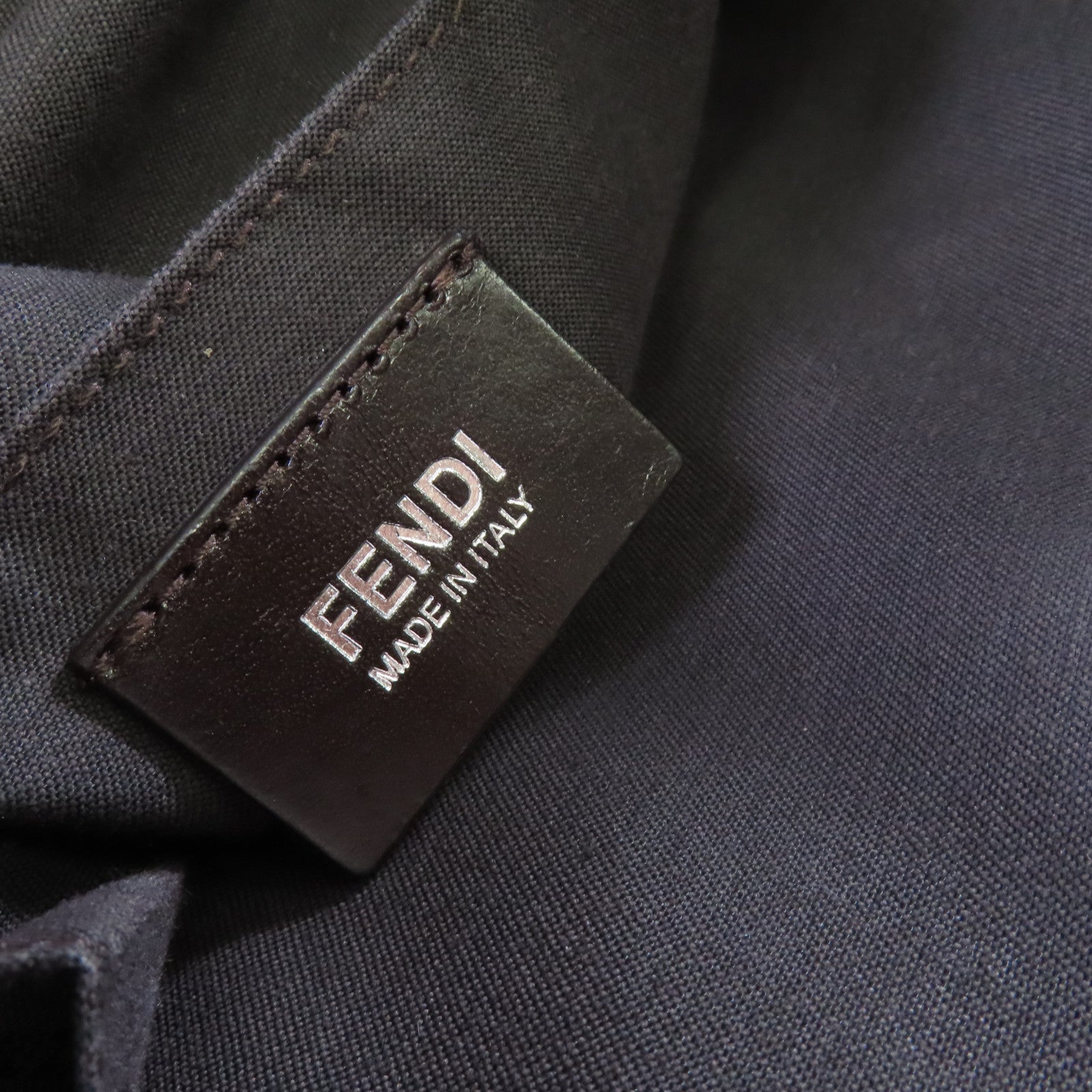 FENDI 塗層帆布Zucca Large Tote Bag肩背袋啡色