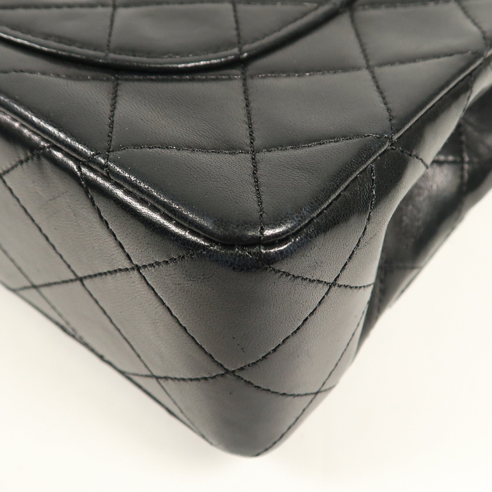 CHANEL 羊皮皮革Classic 23 Vintage金扣鏈帶肩背袋