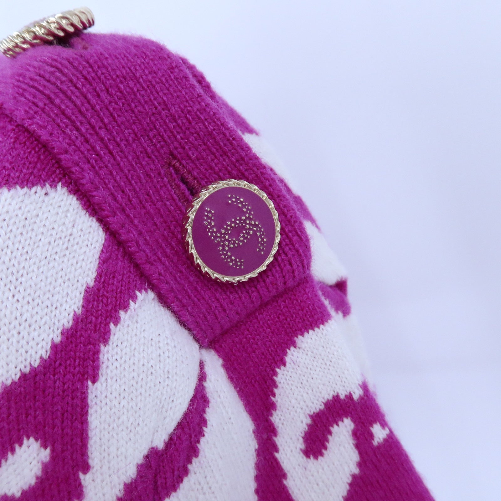 CHANEL Cashmere Knitted Top針織