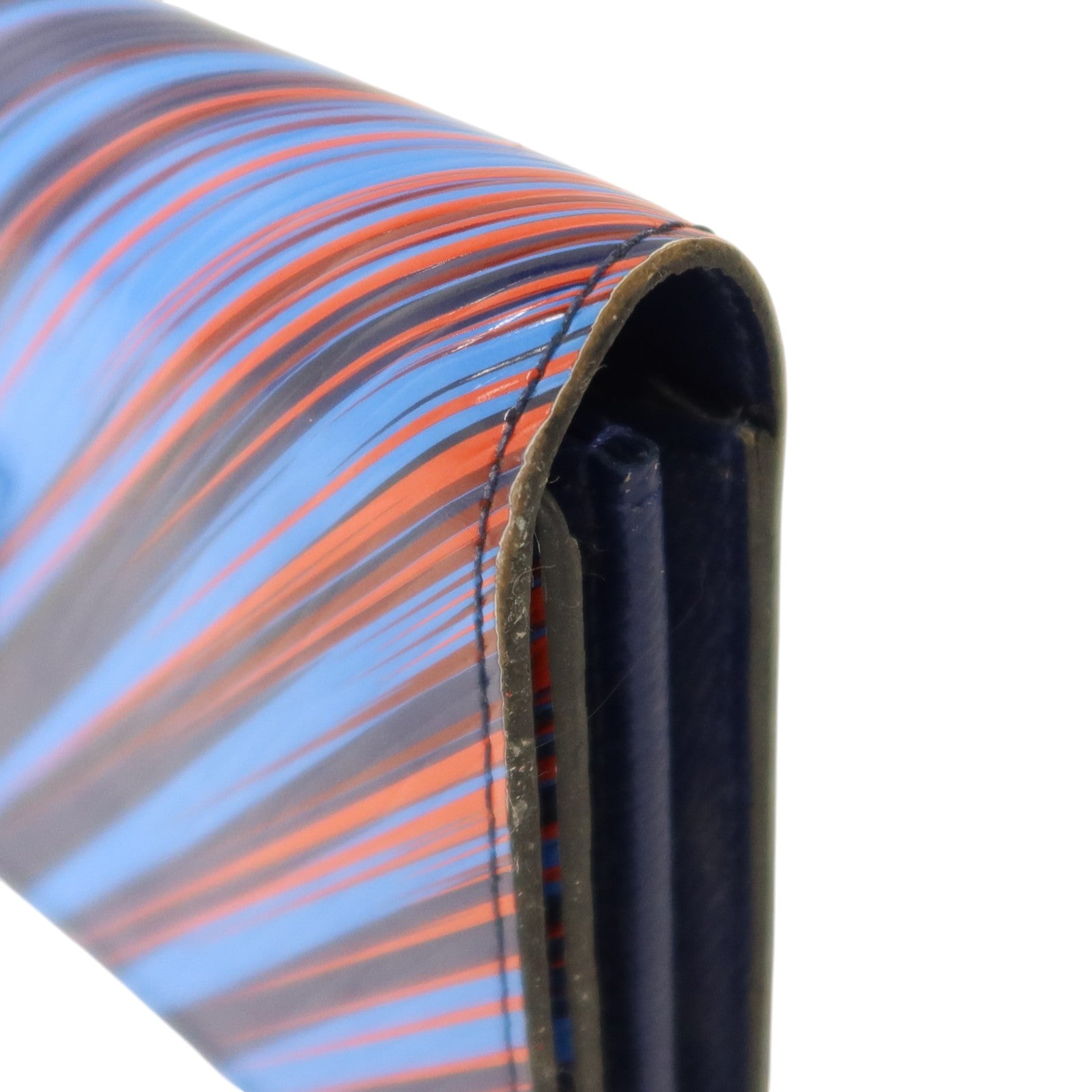 LOUIS VUITTON Epi Rainbow Twist Long Wallet銀扣長錢包