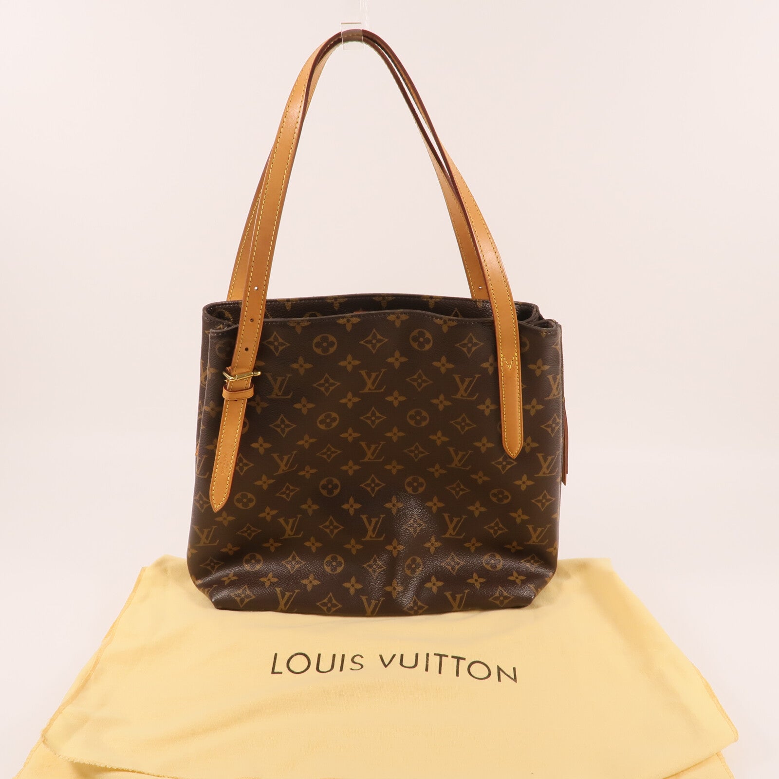 LOUIS VUITTON Monogram Voltaire金扣肩背袋