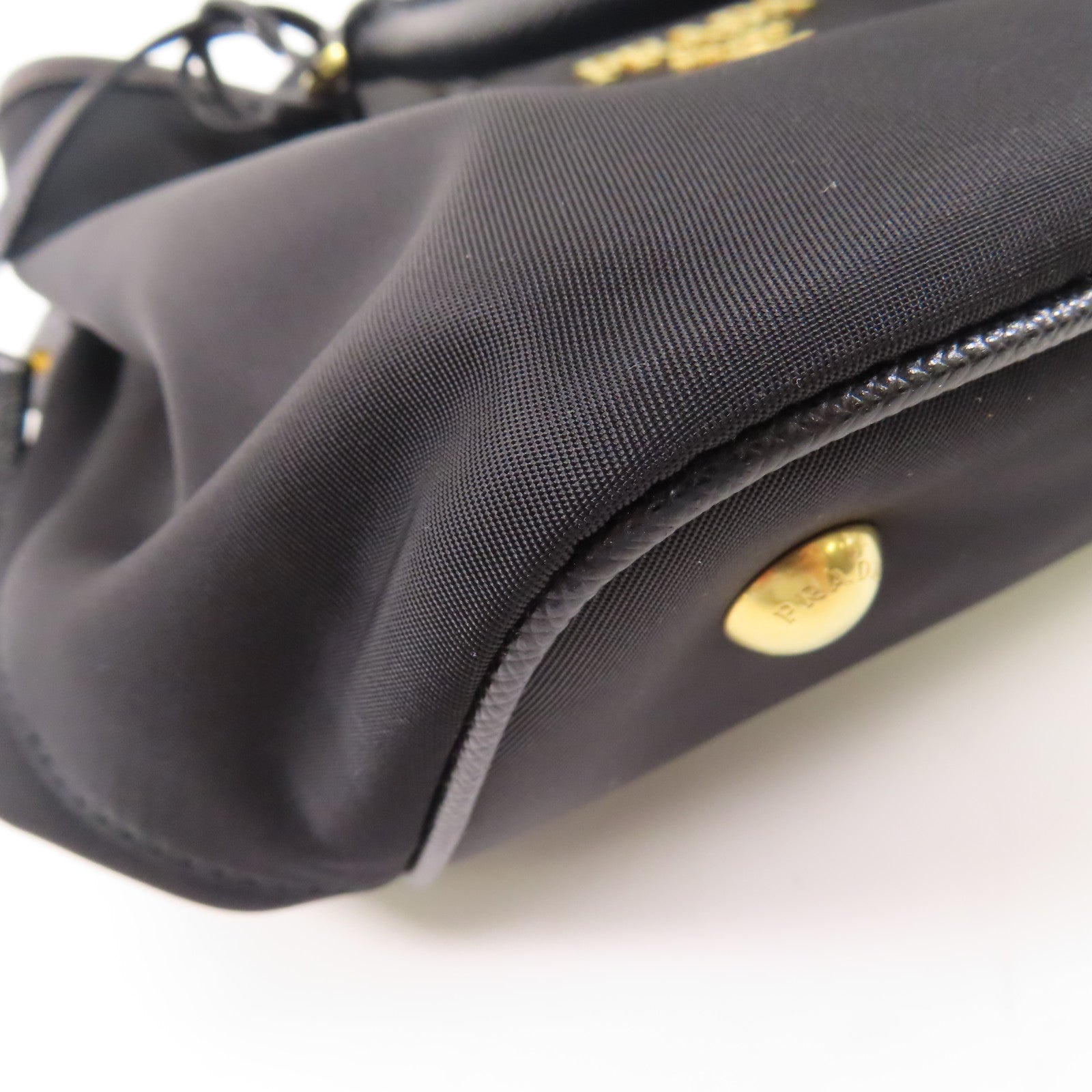 PRADA 尼龍2 Way Shoulder Bag金扣手挽肩背兩用袋