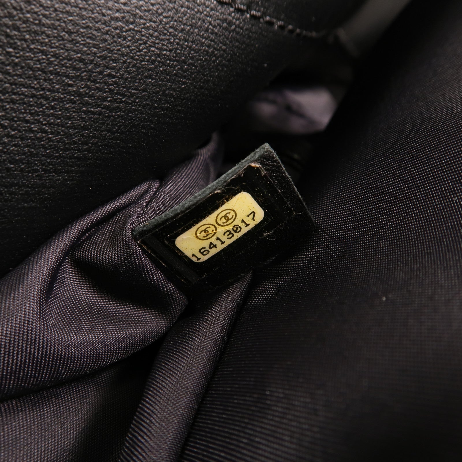 CHANEL 尼龍/帆布Tote Bag銀扣手挽袋