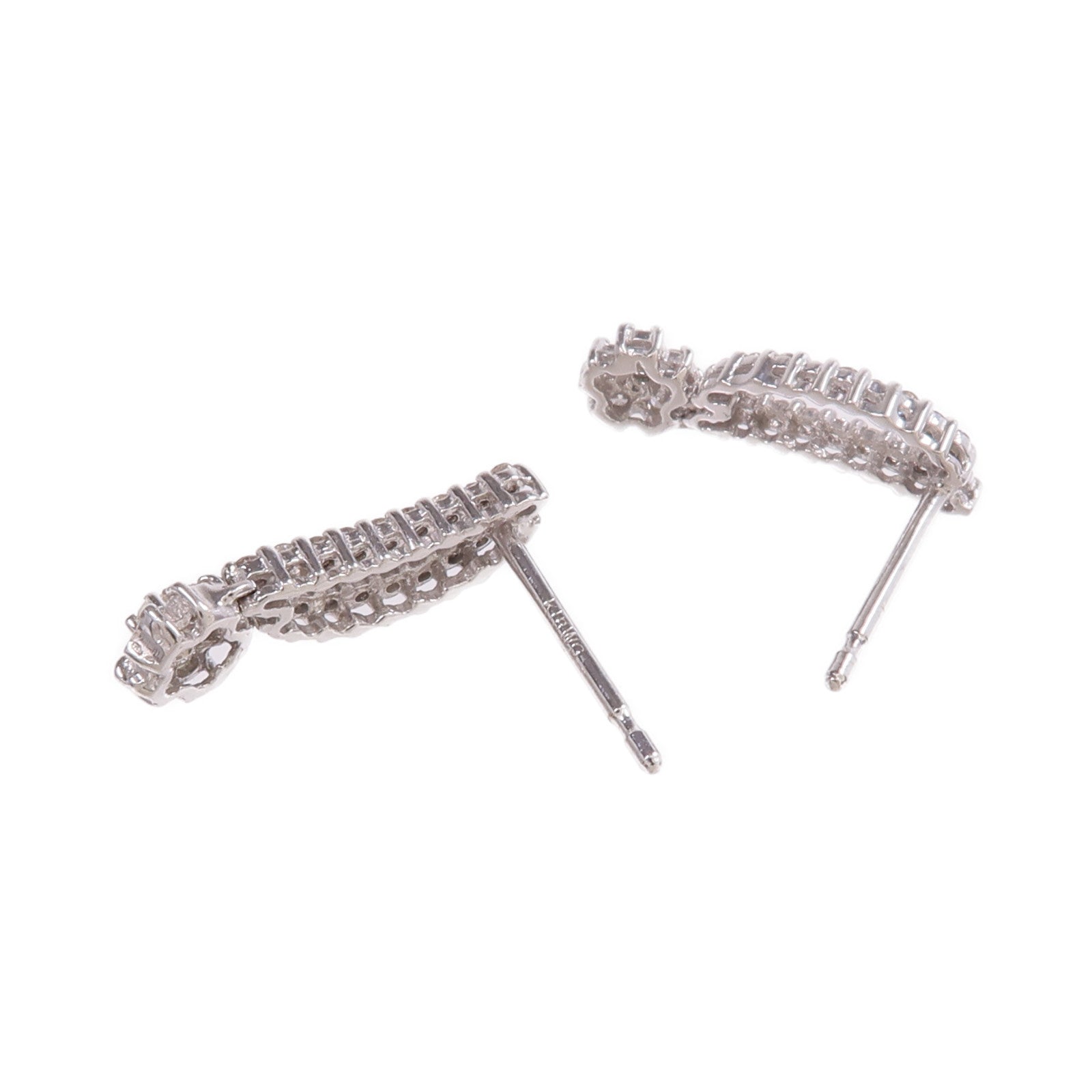 JEWELRY 18K白金Diamond Earrings鑽石耳環