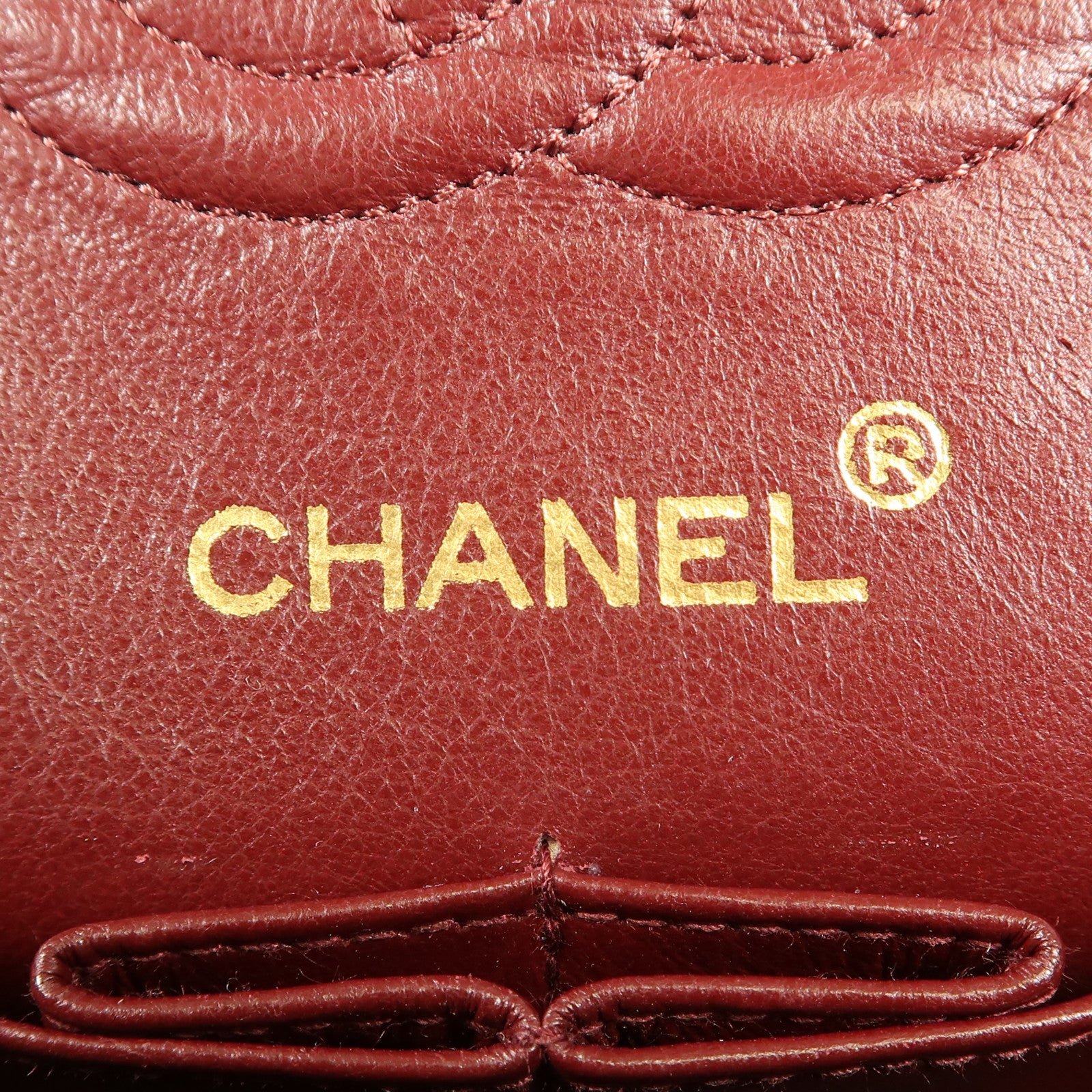 CHANEL 羊皮皮革Classic 23 Vintage金扣鏈帶肩背袋