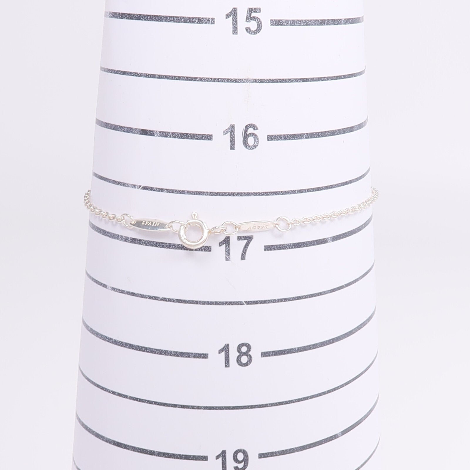 TIFFANY＆CO 925純銀Elsa Peretti Bean Design Bracelet手鏈