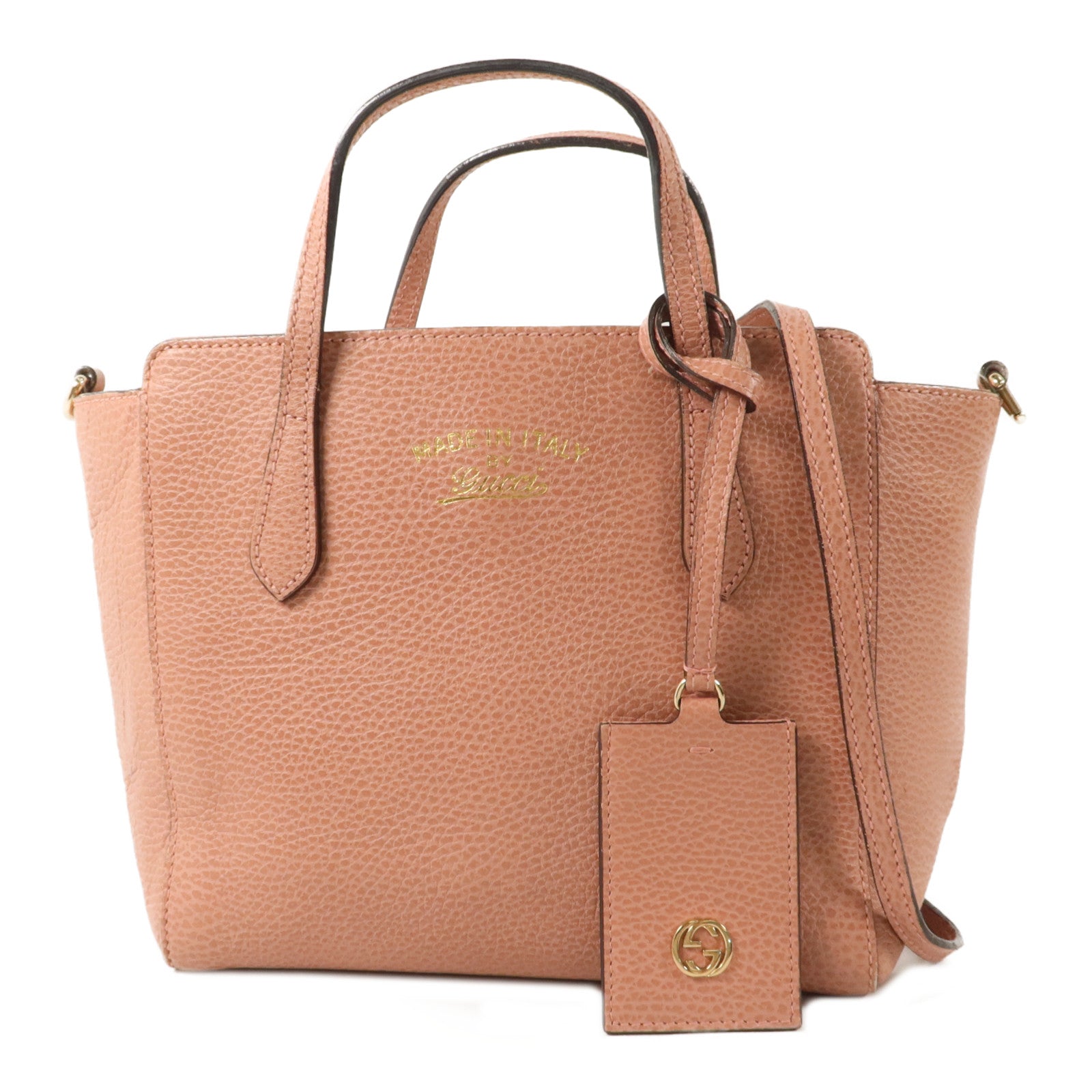 GUCCI 牛皮皮革2 Way Shoulder手挽肩背兩用袋