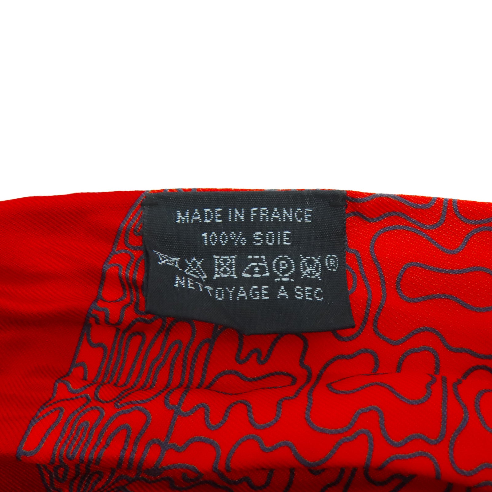 HERMES 【激減優惠】絲質Maxi Twilly絲巾橙色