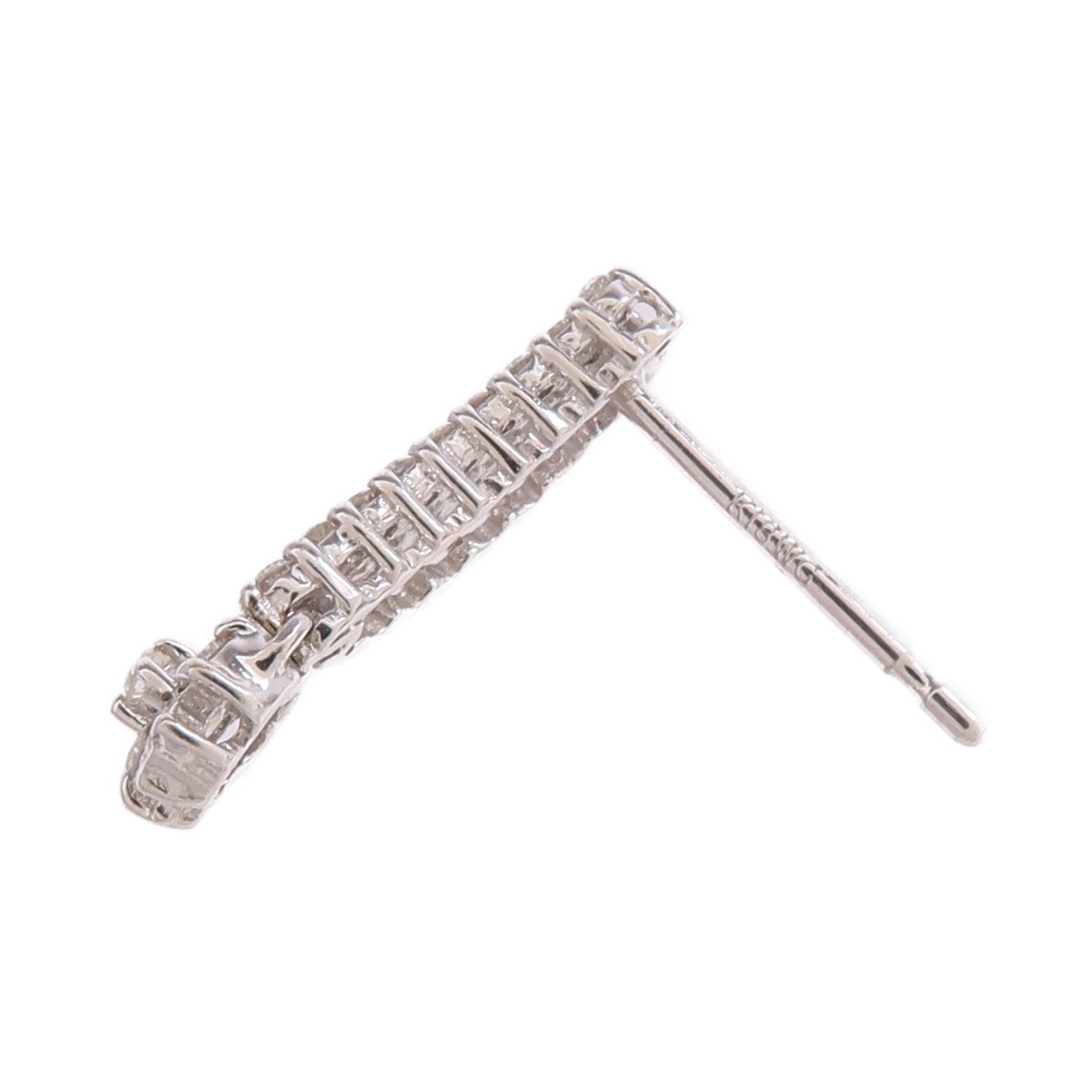 JEWELRY 18K白金Diamond Earrings鑽石耳環