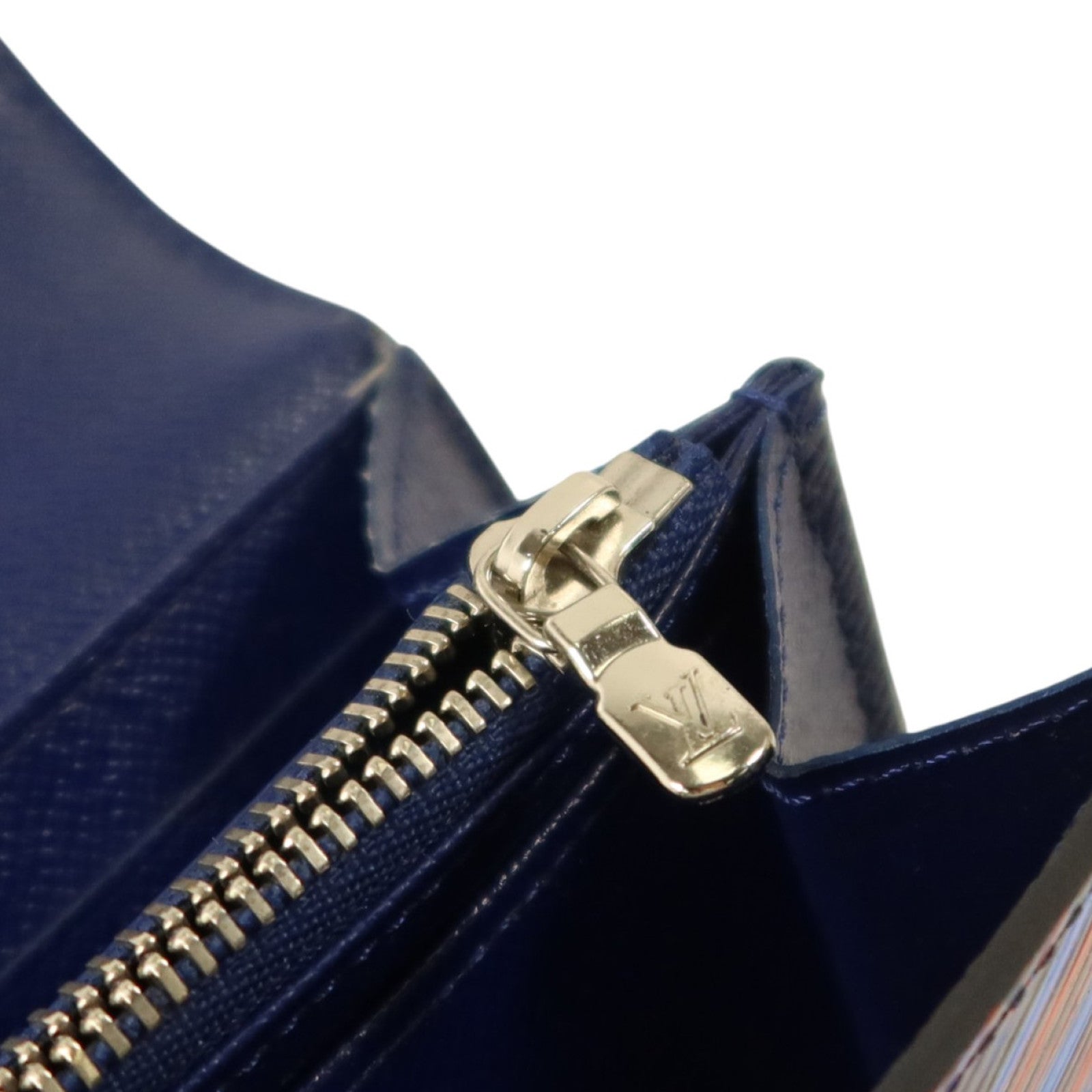 LOUIS VUITTON Epi Rainbow Twist Long Wallet銀扣長錢包