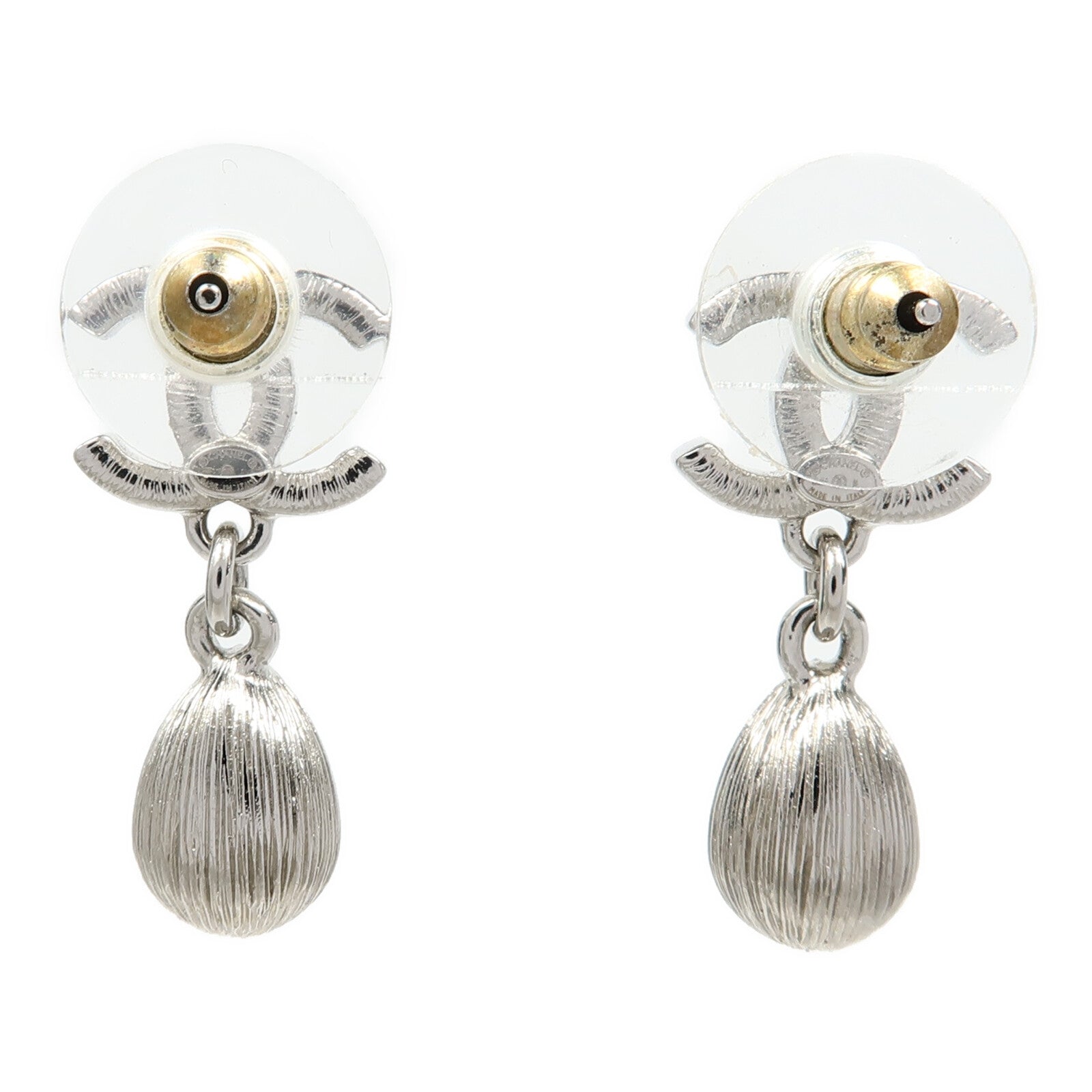 CHANEL 金屬/PVC Earrings耳環