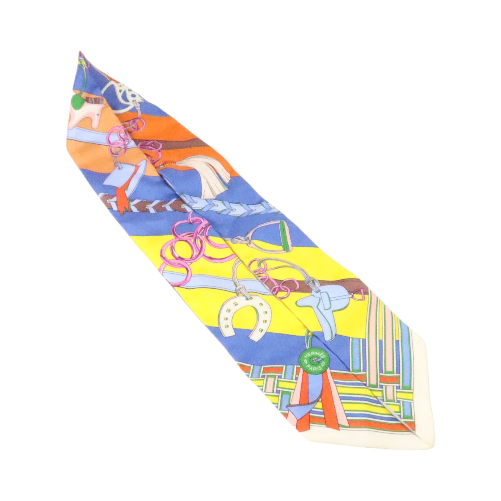 HERMES 絲質Twilly絲巾