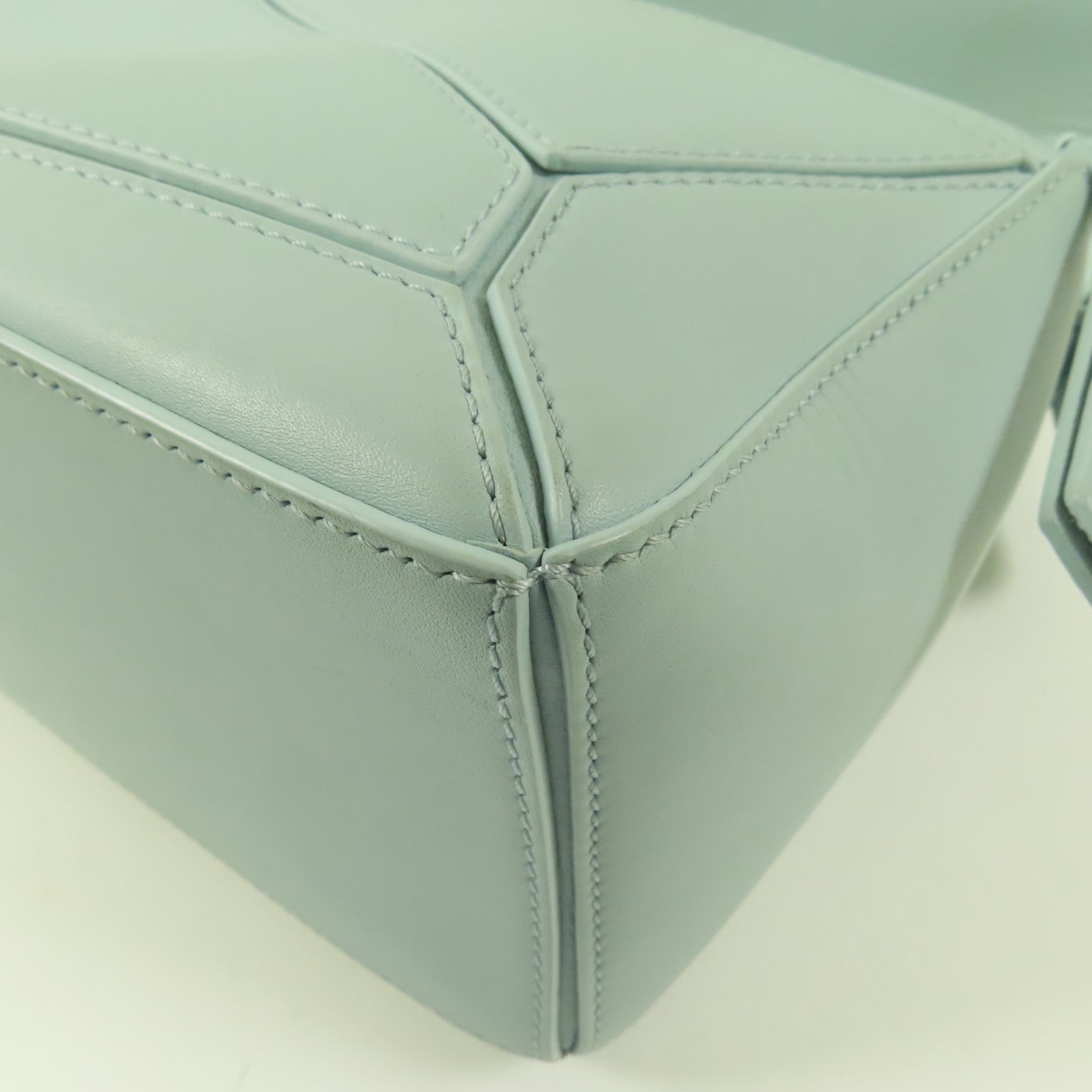 LOEWE 牛皮皮革Small Puzzle金扣手挽肩背兩用袋
