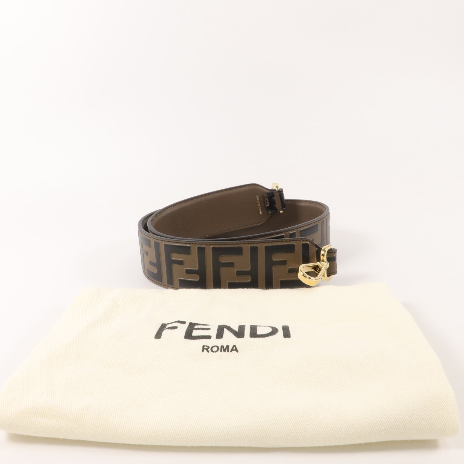 FENDI 牛皮皮革Strap You Strap肩帶