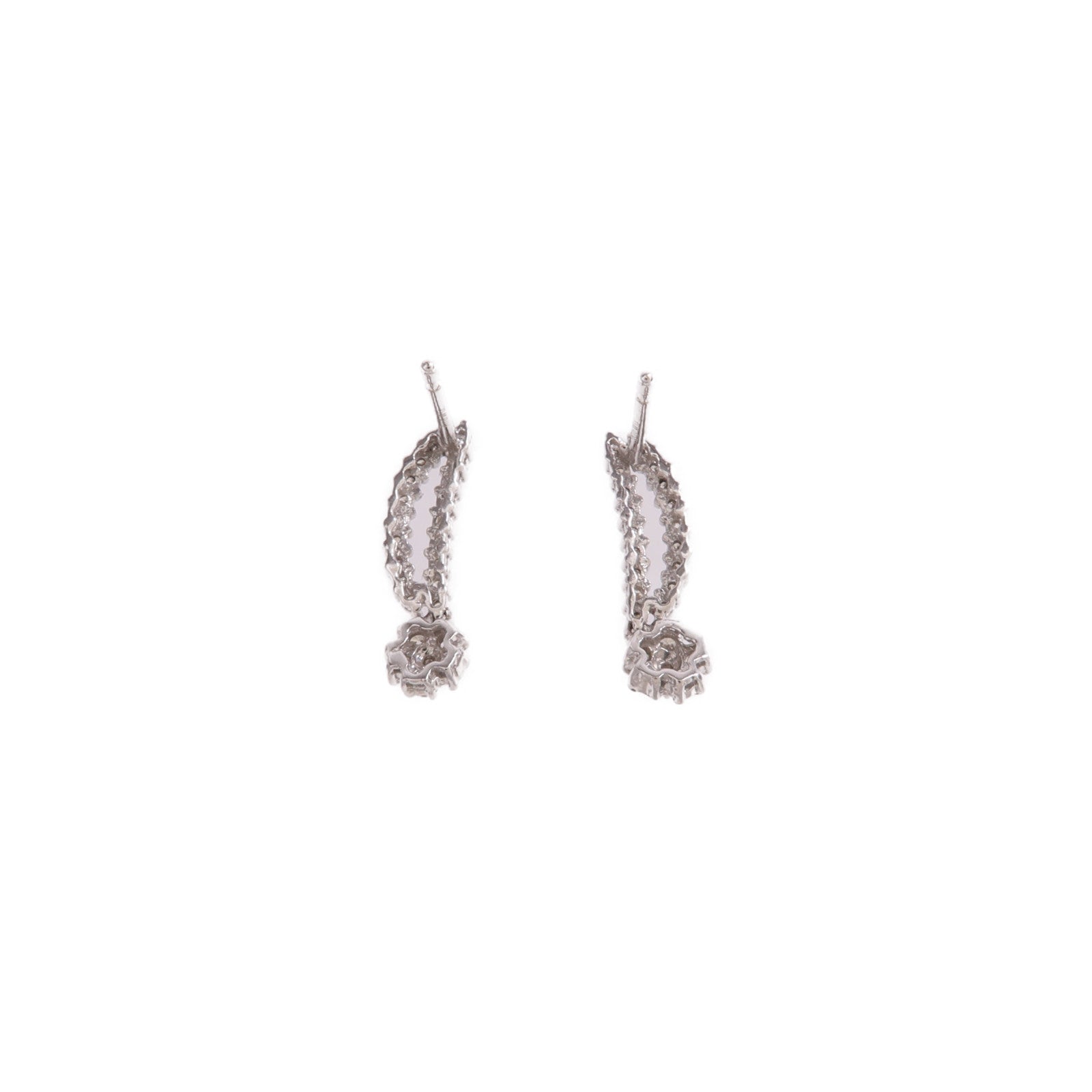 JEWELRY 18K白金Diamond Earrings鑽石耳環