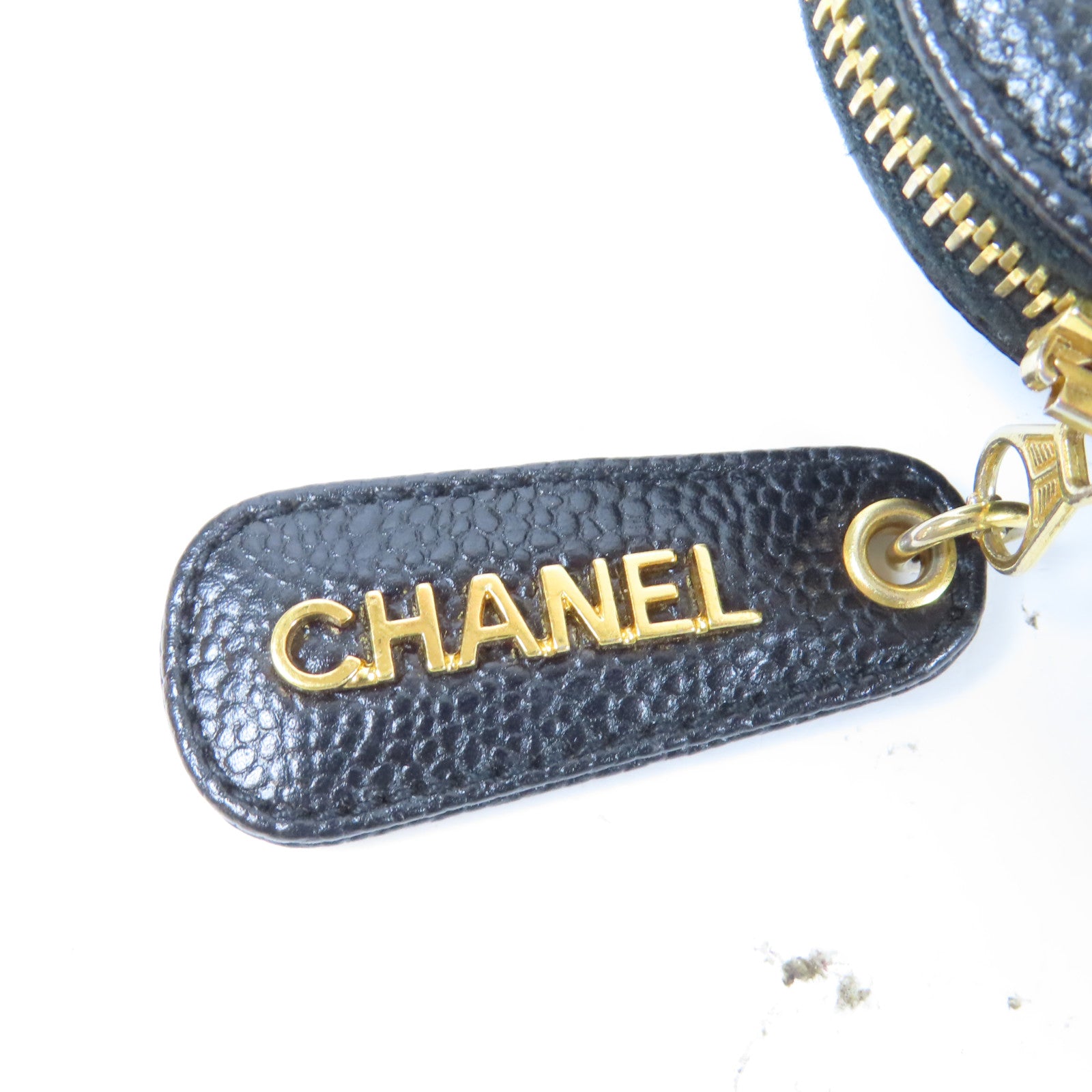 CHANEL 【激減優惠】牛皮皮革Vintage Tote Bag金扣鏈帶肩背袋黑色