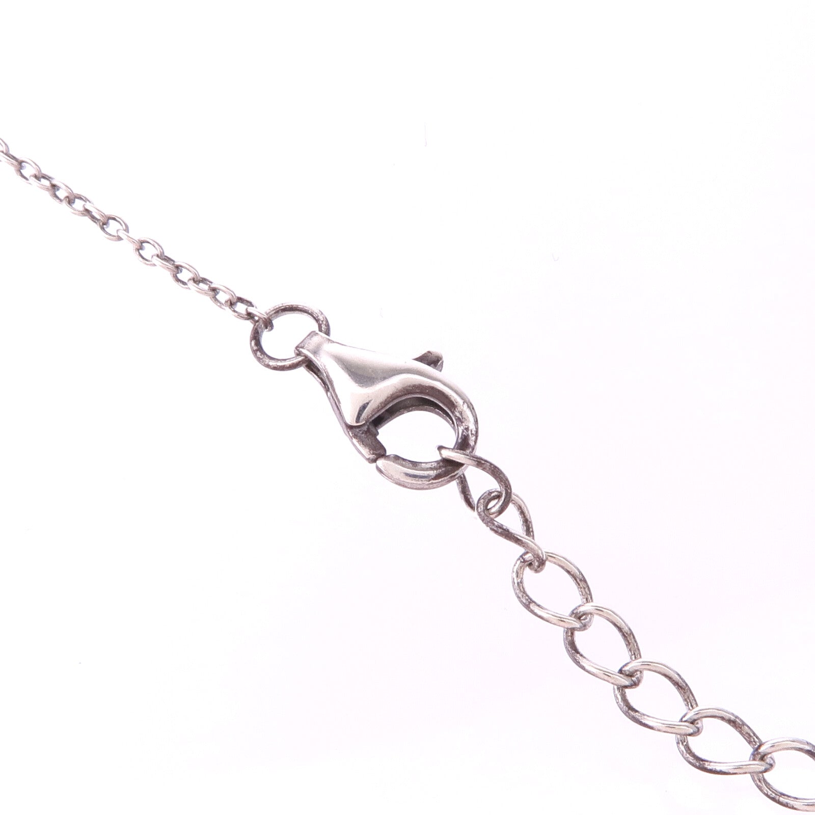 JEWELRY 925純銀Pearl Diamond Necklace珍珠/鑽石項鍊