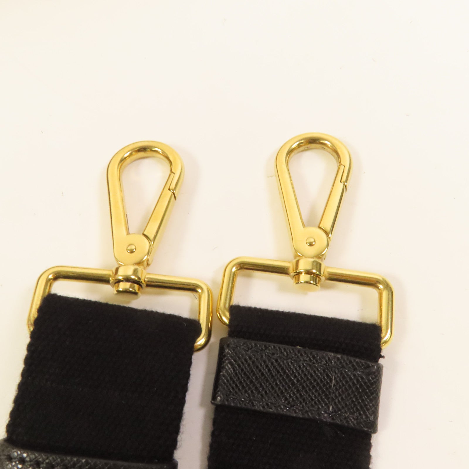 PRADA 帆布Canapa Joy金扣手挽肩背兩用袋