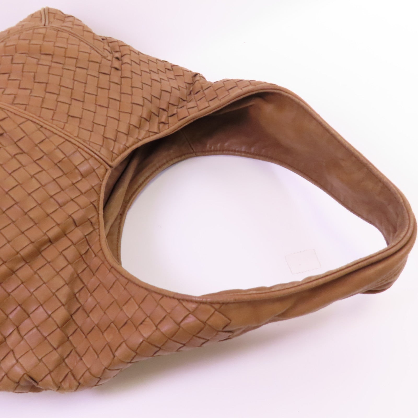 BOTTEGA VENETA 織紋皮革Shoulder Bag銀扣肩背袋