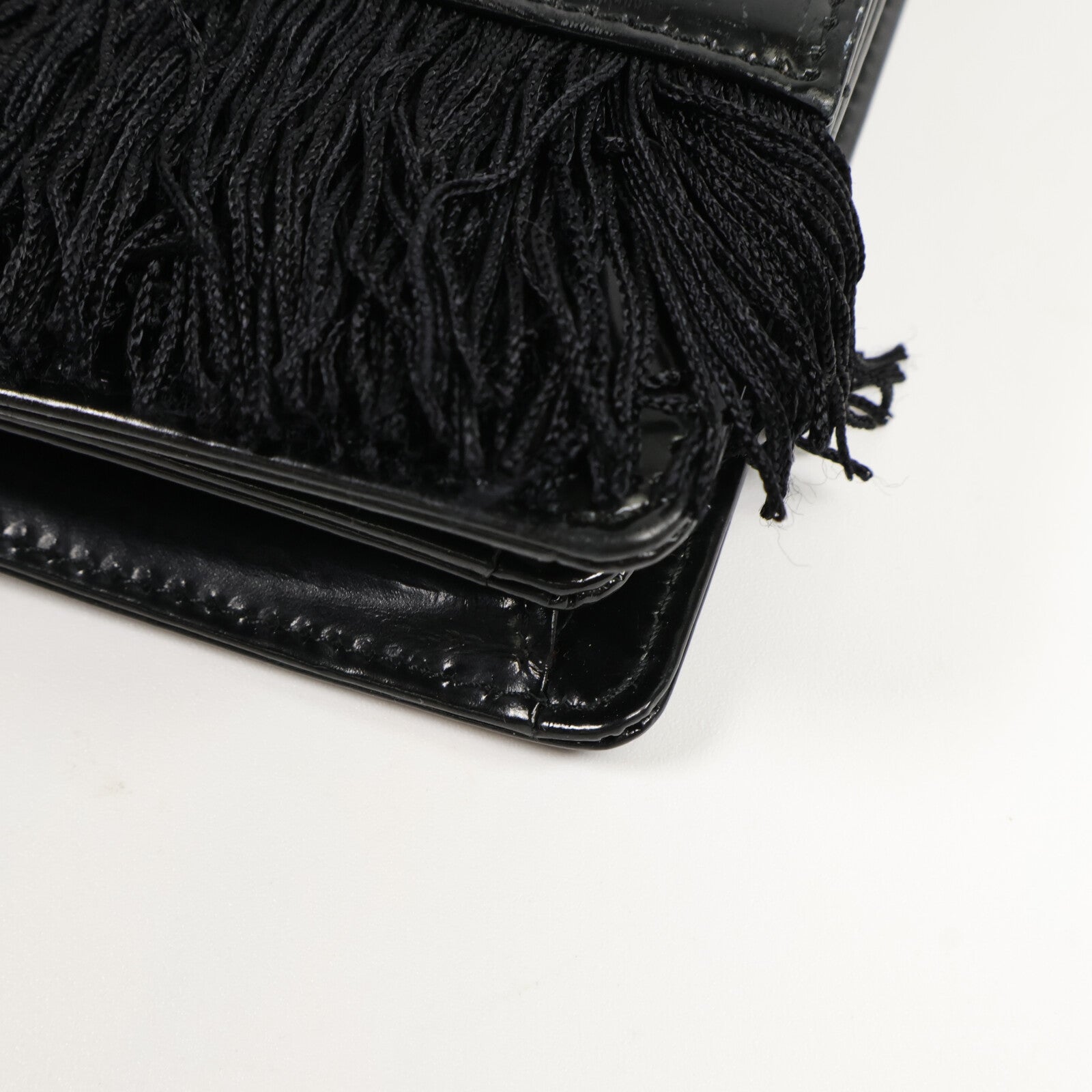 Dior 漆皮皮革Chain Shoulder Bag鏈帶肩背袋