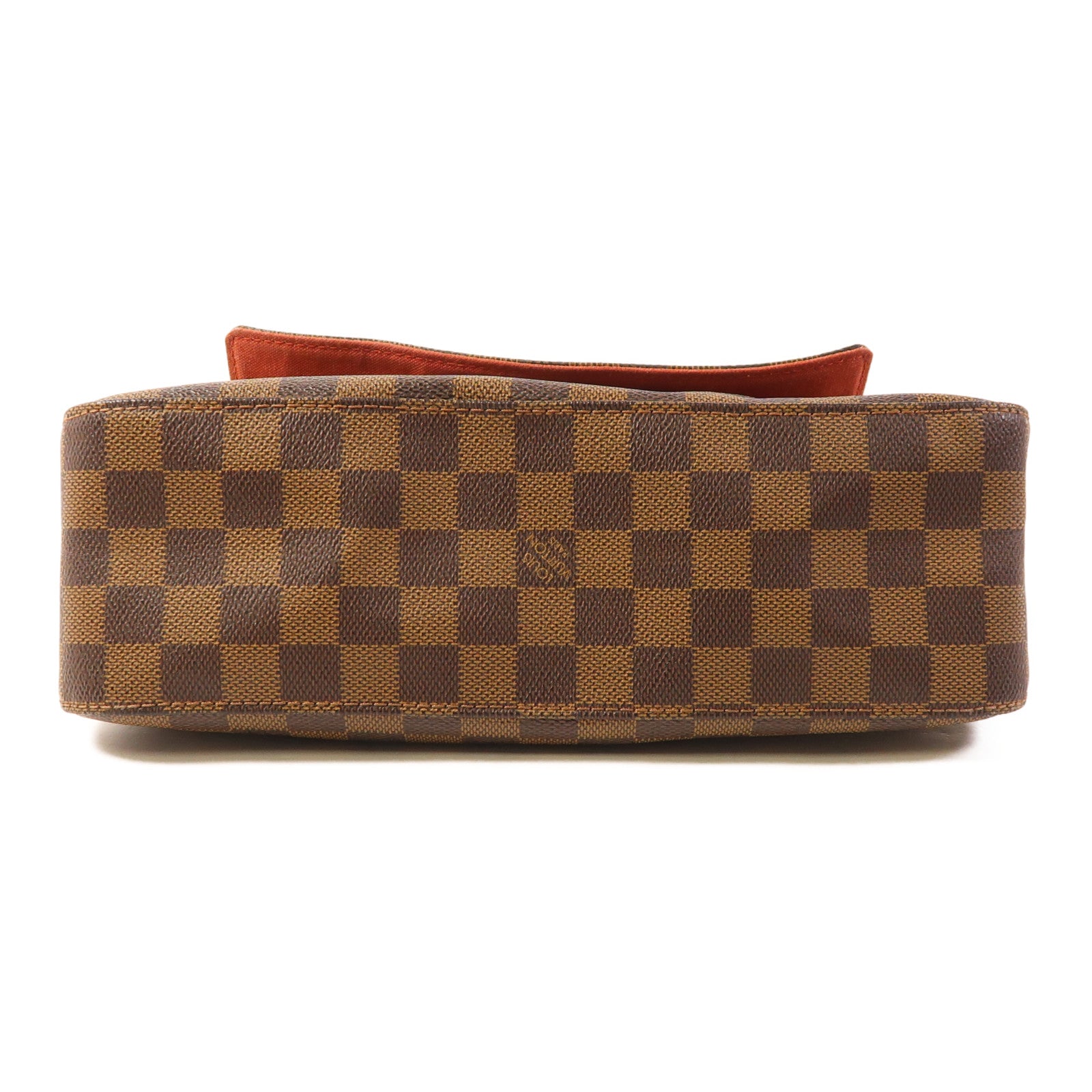 LOUIS VUITTON Damier Mini Looping金扣肩背袋