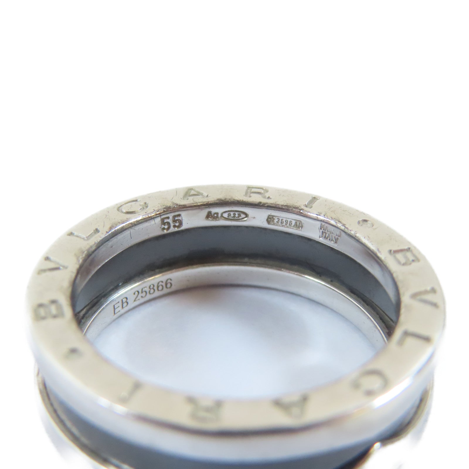 BVLGARI 925純銀B-Zero戒指Bvlgari#55/US#6.75